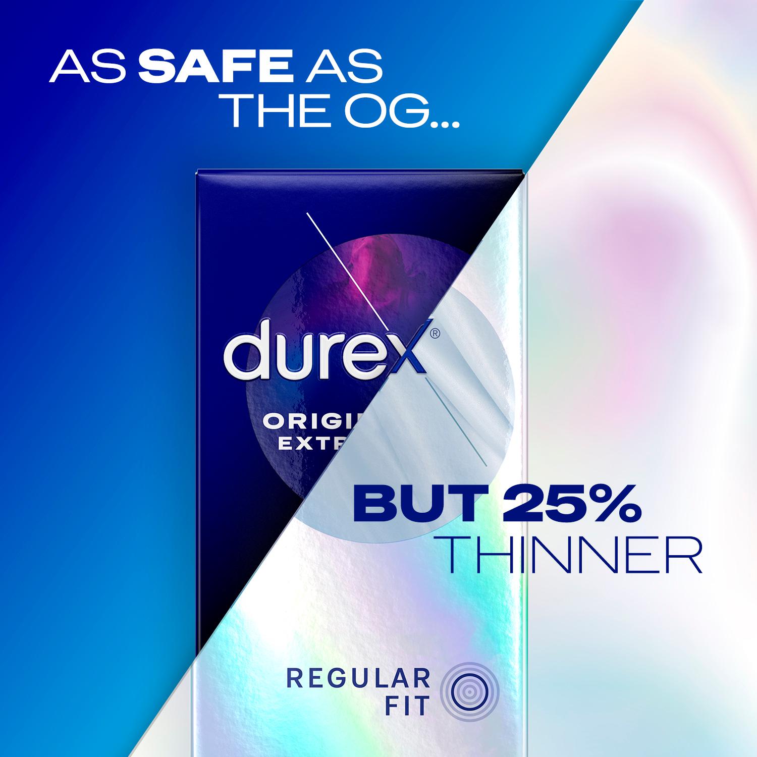Durex 10 x Nude Extra Lube Condoms thumbnail 4
