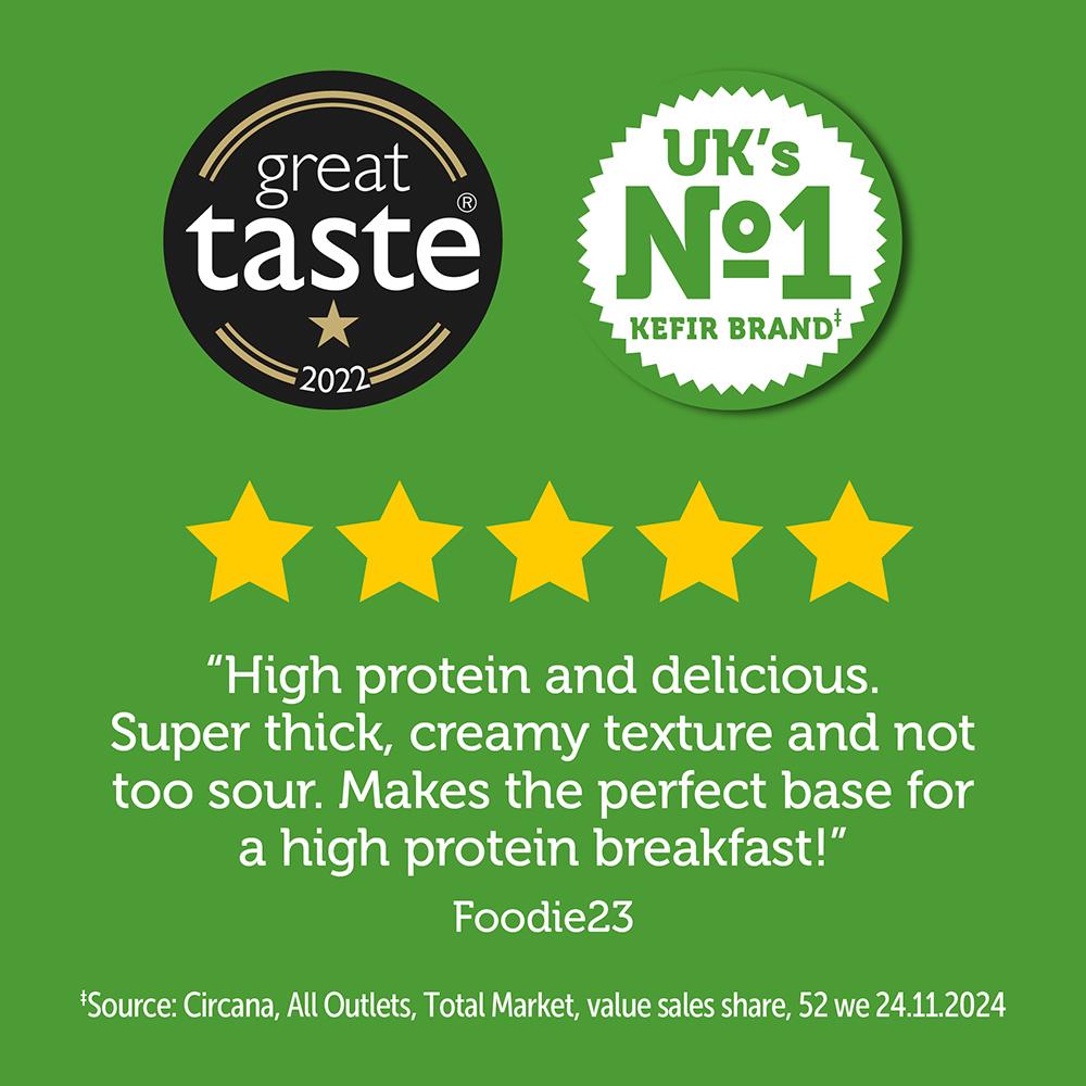 Biotiful Gut Health Kefir Protein Yogurt Original 250g thumbnail 3