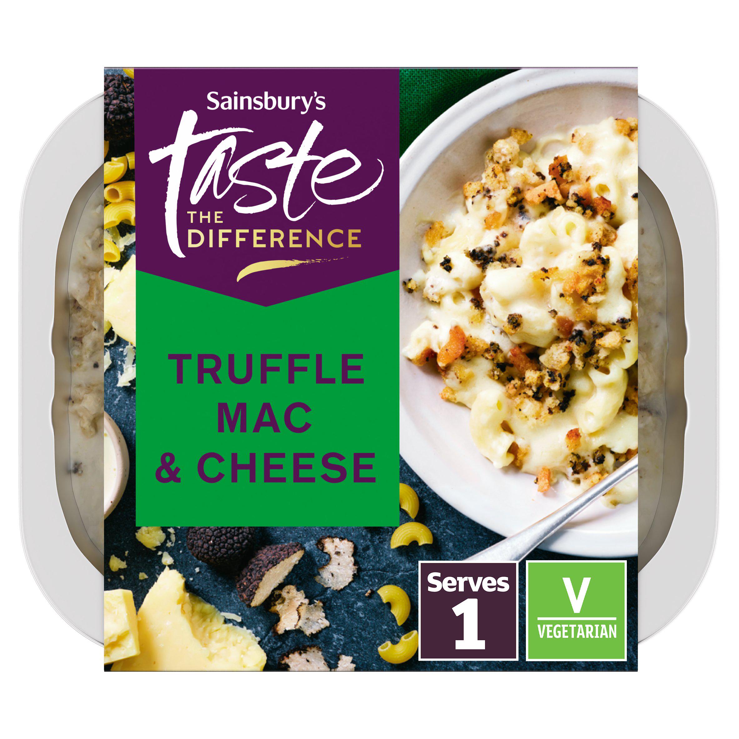Sainsbury's Truffle Mac & Cheese, Limited Edition, Taste the Difference 375g