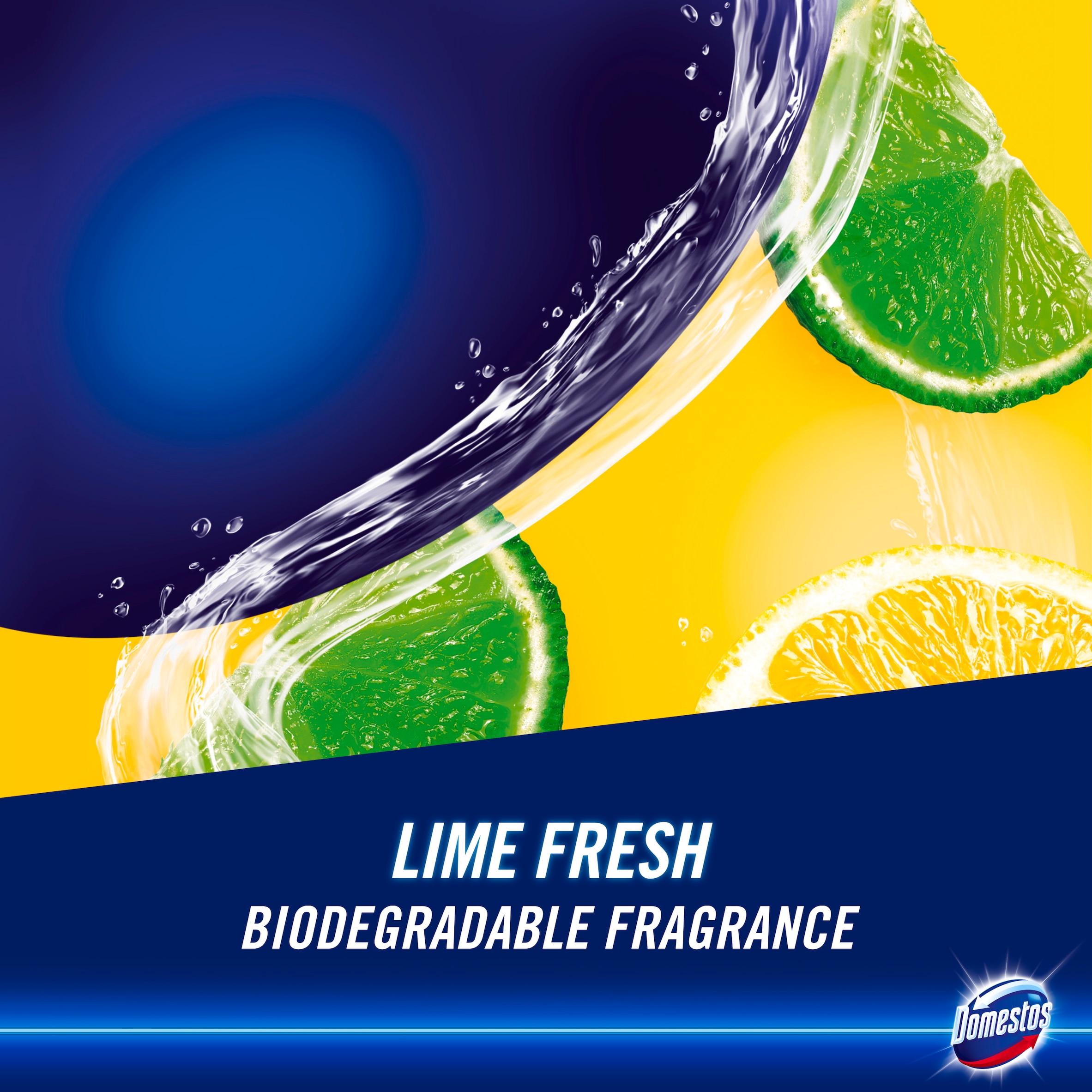 Domestos Power Fresh Lime Fresh Toilet Gel 750ml thumbnail 4