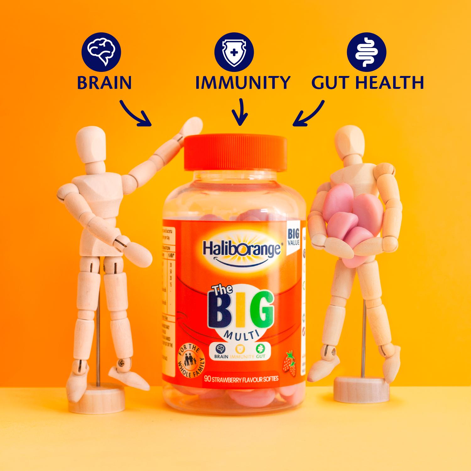 Haliborange the Big Multi Strawberry Flavour Softies x90 thumbnail 3
