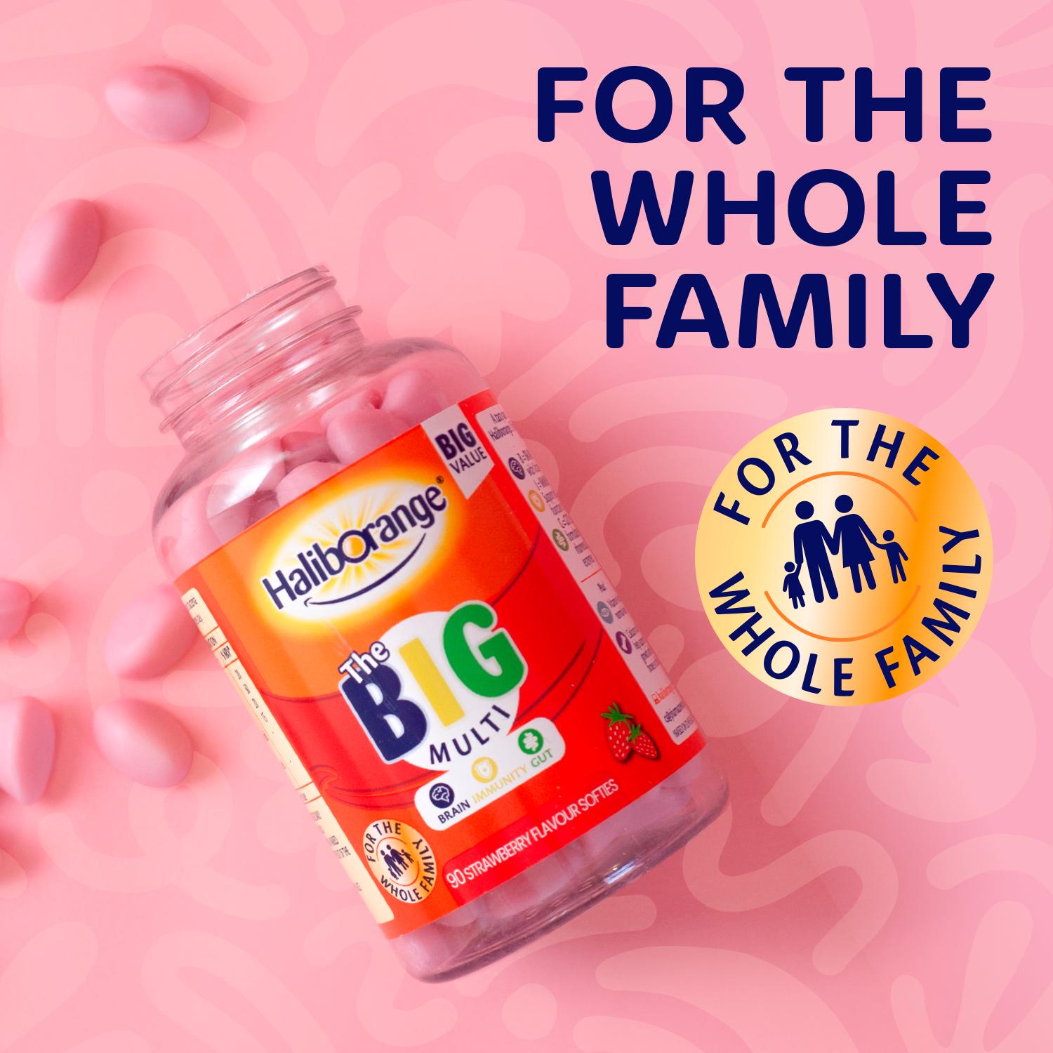 Haliborange the Big Multi Strawberry Flavour Softies x90 thumbnail 5