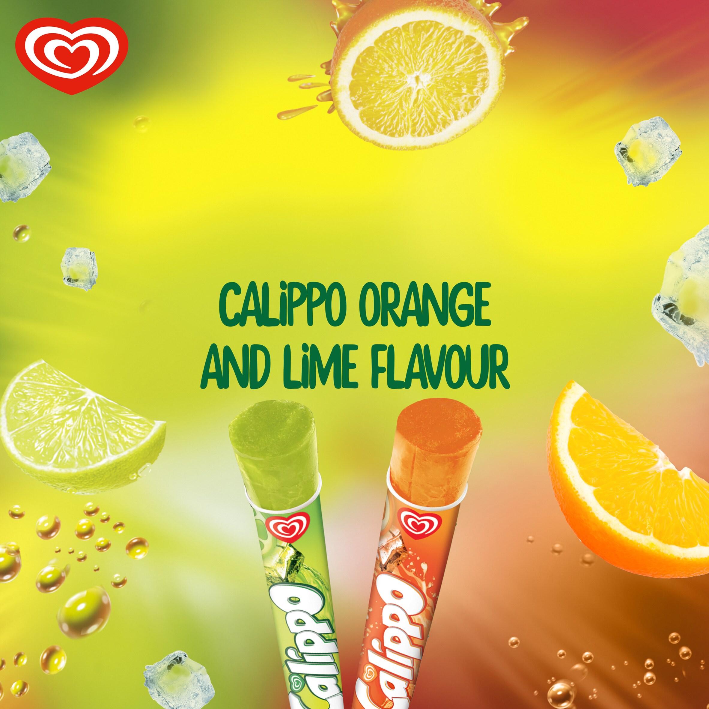 Calippo 5 x 80ml Mini Orange & Lemon Lime Ice Lollies thumbnail 4