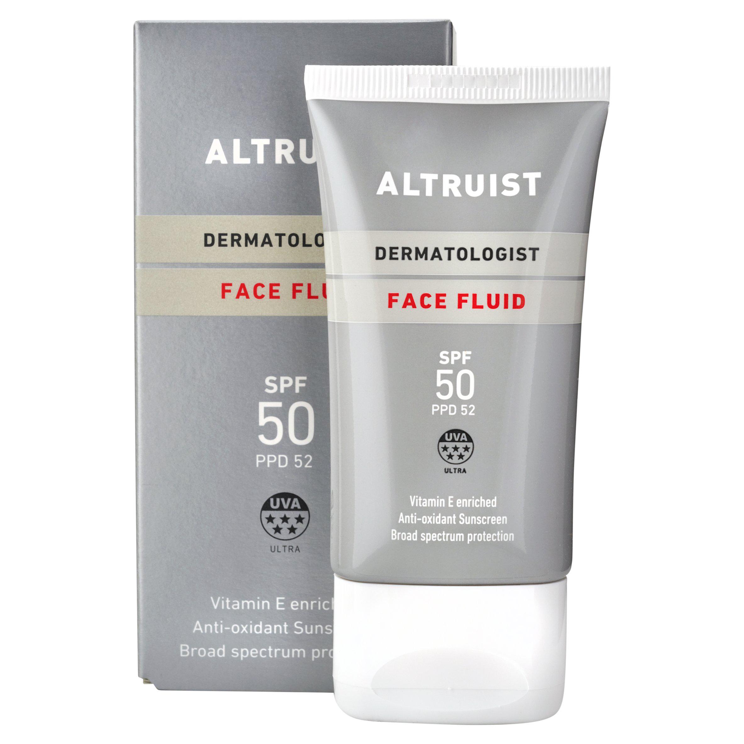 Altruist Dermatologist Face Fluid SPF 50 PPD 52 50ml