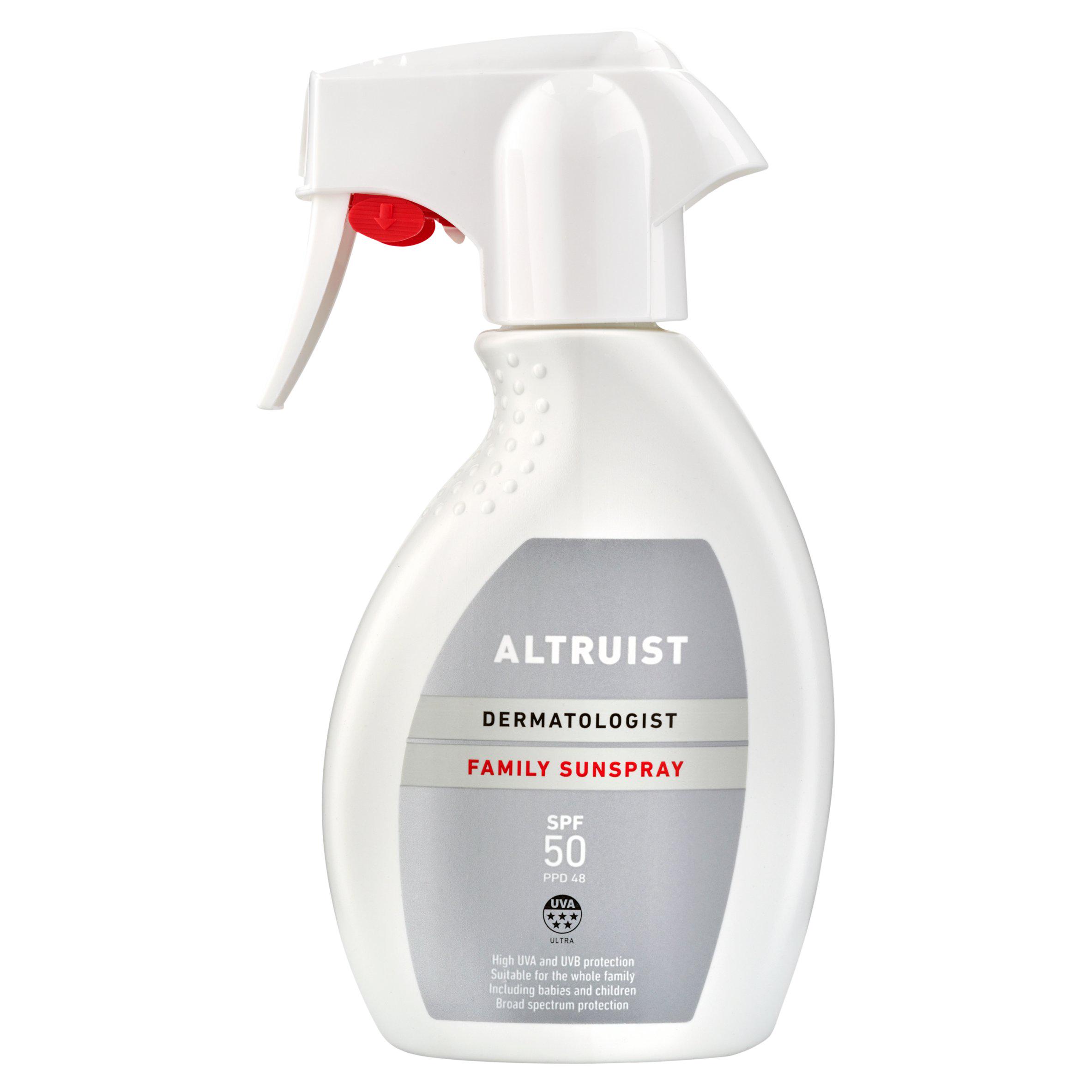 Altruist Dermatologist Family Sunspray SPF 50 PPD 48 250ml