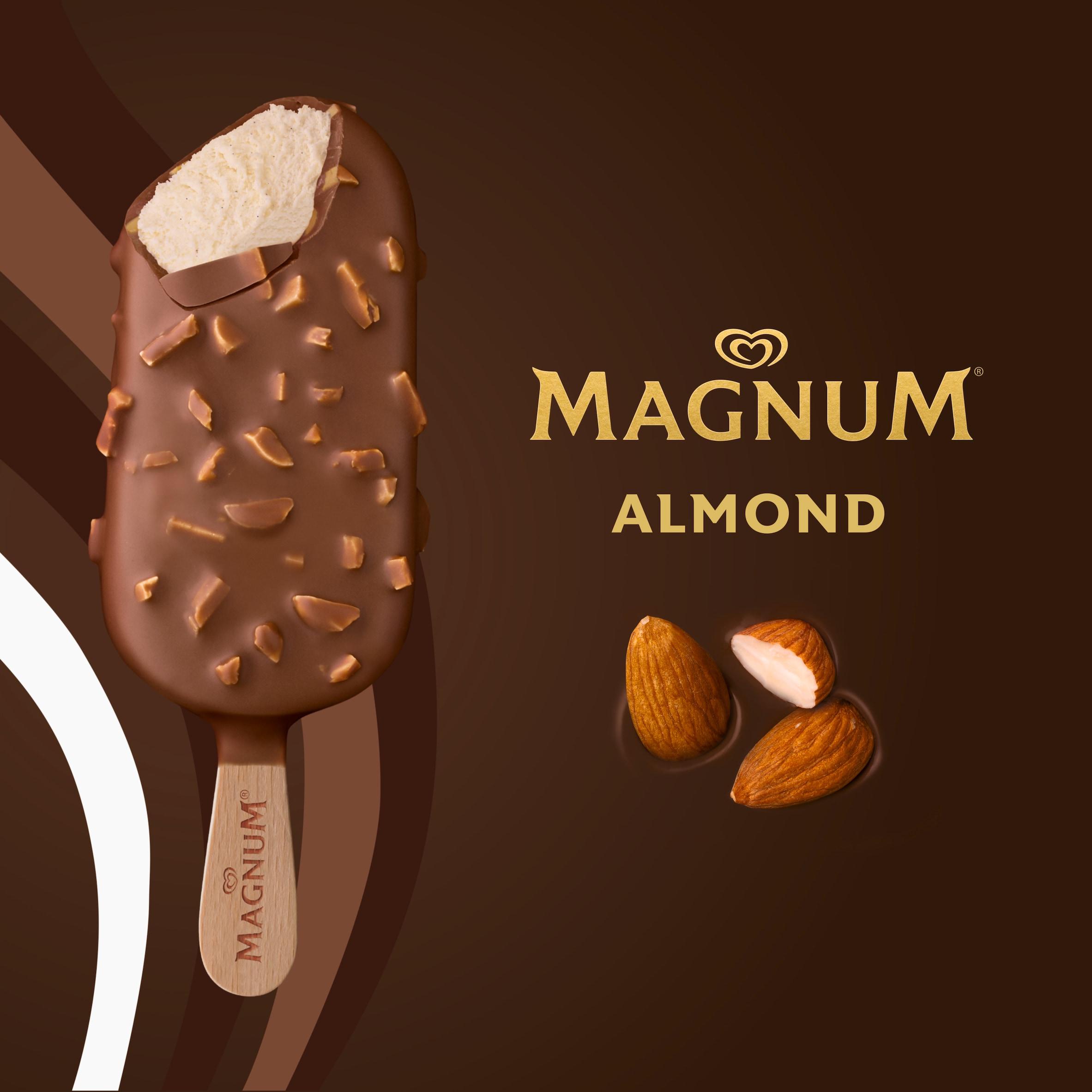 Magnum Almond Ice Cream Sticks 3x100ml thumbnail 6