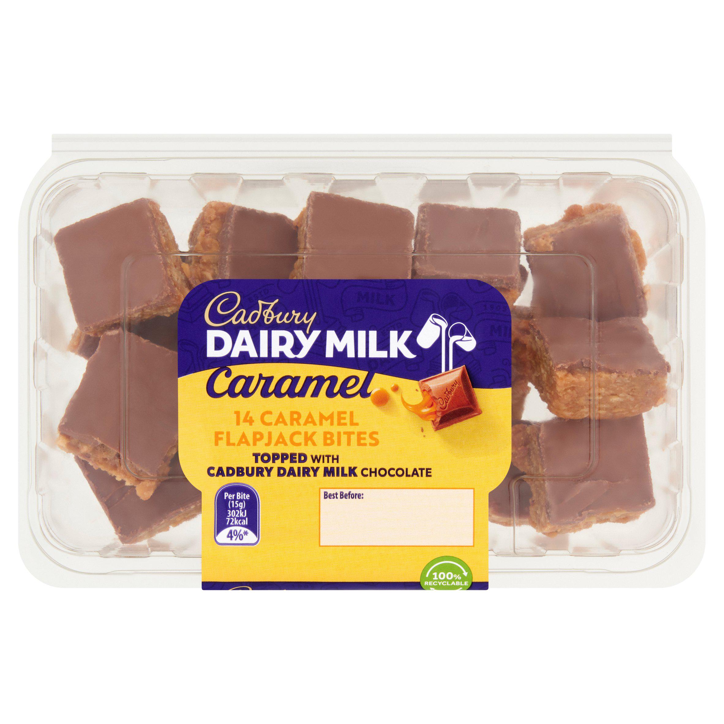 Cadbury Caramel Flapjack Mini Bites