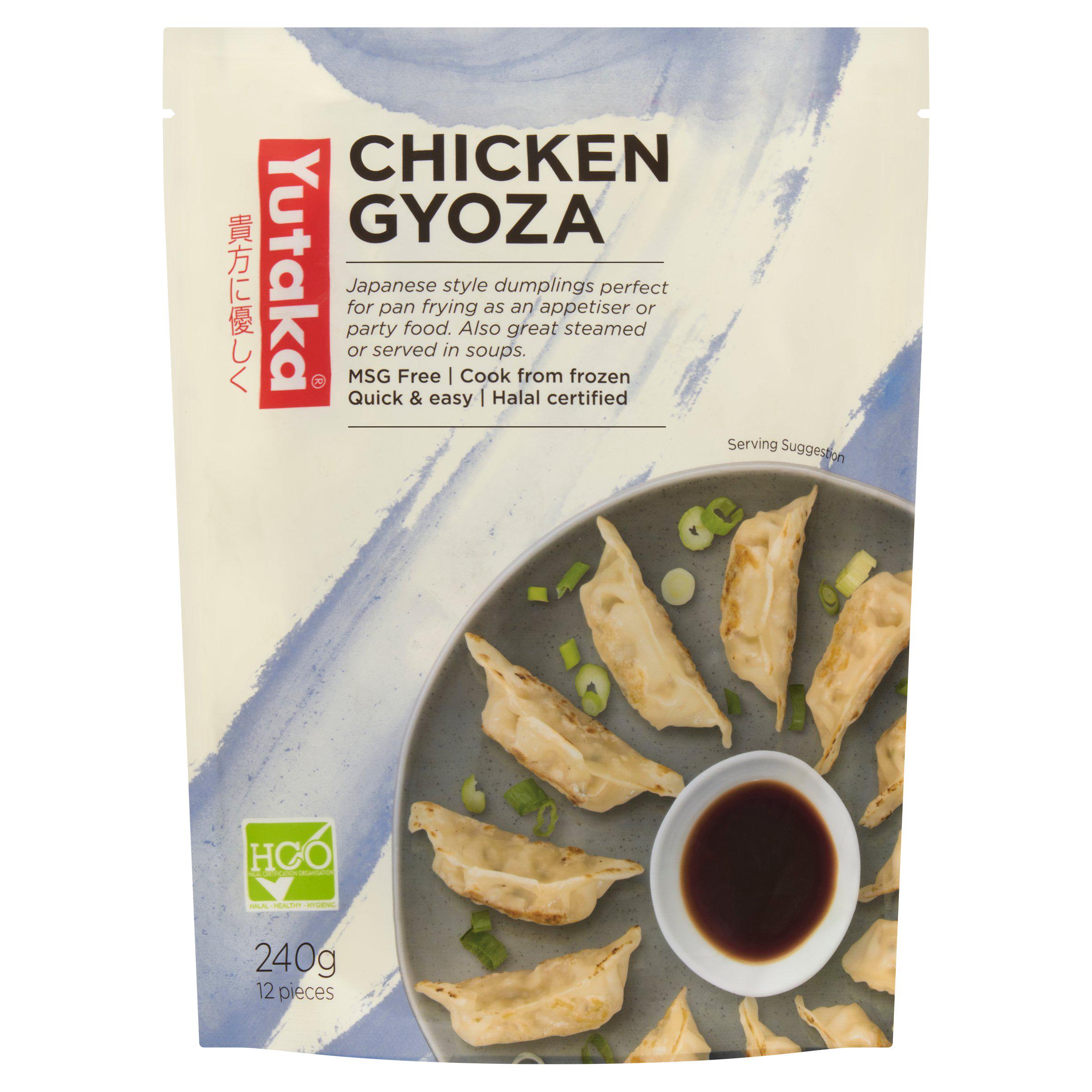 Yutaka Chicken & Vegetable Gyoza Frozen