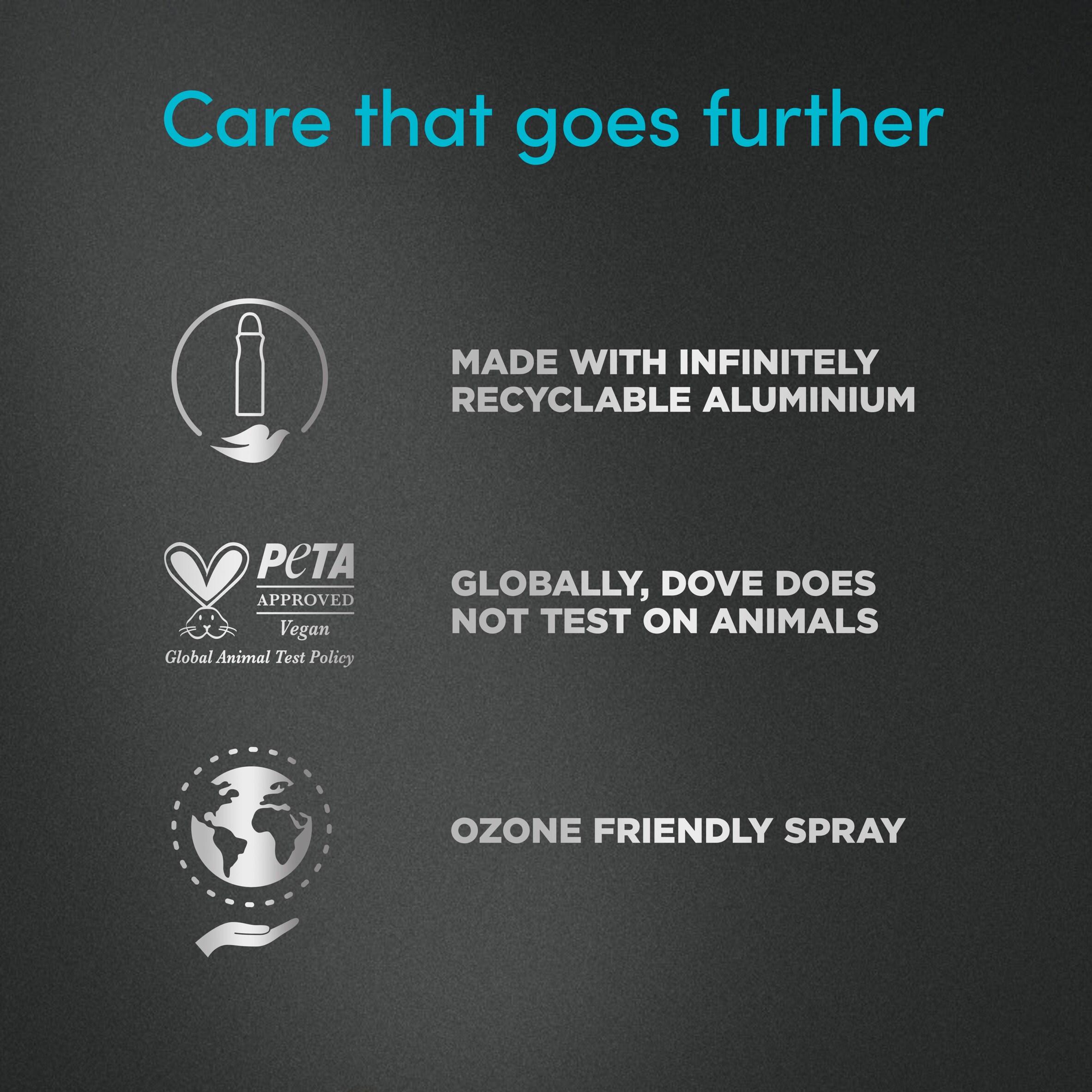 Dove Men+Care 200ml Clean Comfort Antiperspirant Aerosol Deodorant thumbnail 6