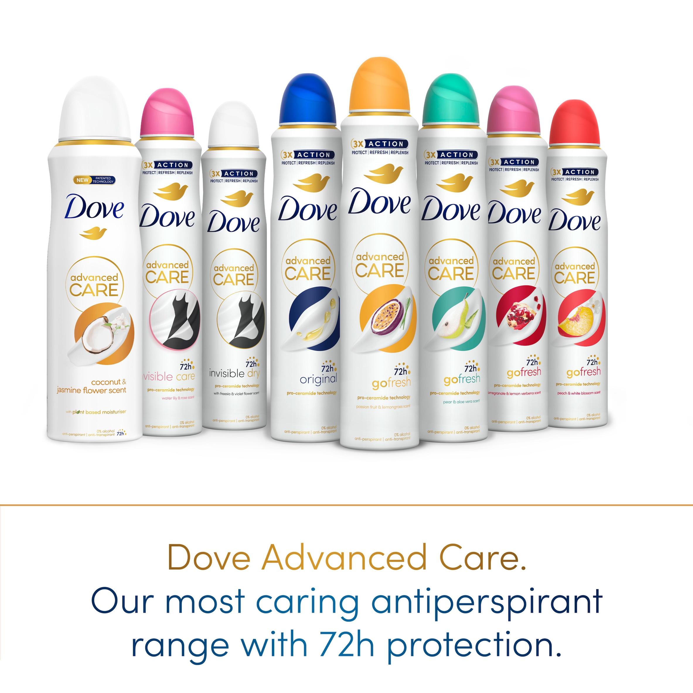 Dove Women Pomegranate 72h Advanced Care Antiperspirant Deodorant 200ml thumbnail 3
