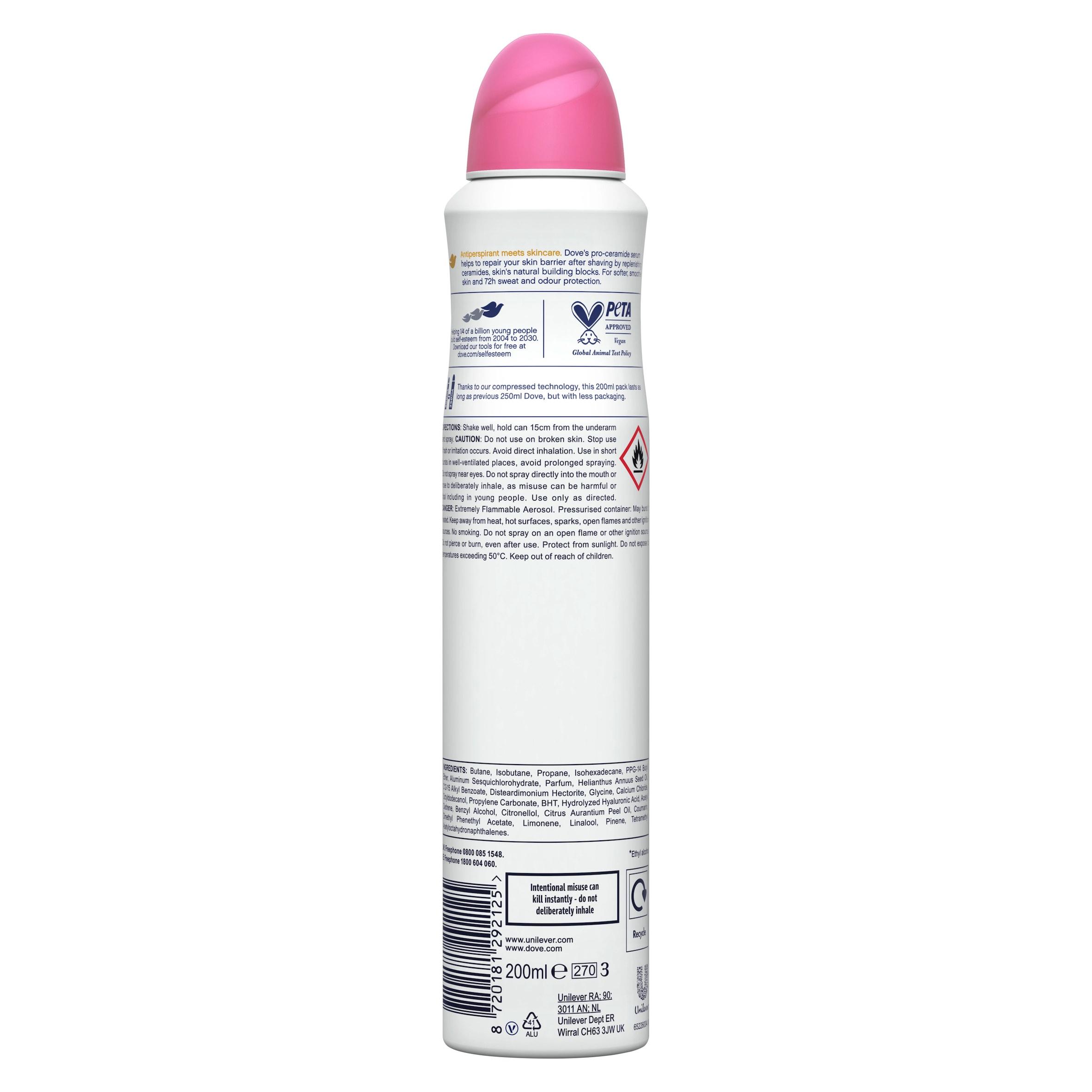 Dove Women Pomegranate 72h Advanced Care Antiperspirant Deodorant 200ml thumbnail 5