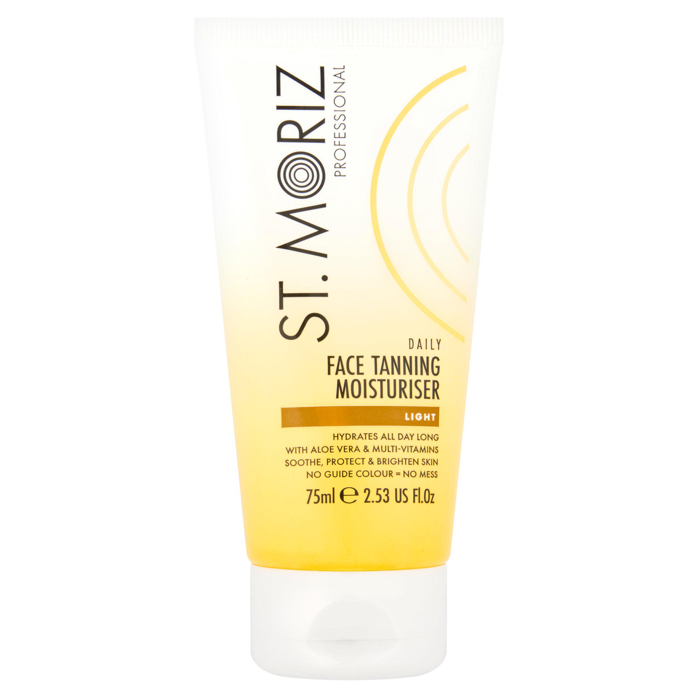 St. Moriz Professional Light Daily Face Tanning Moisturiser 75ml