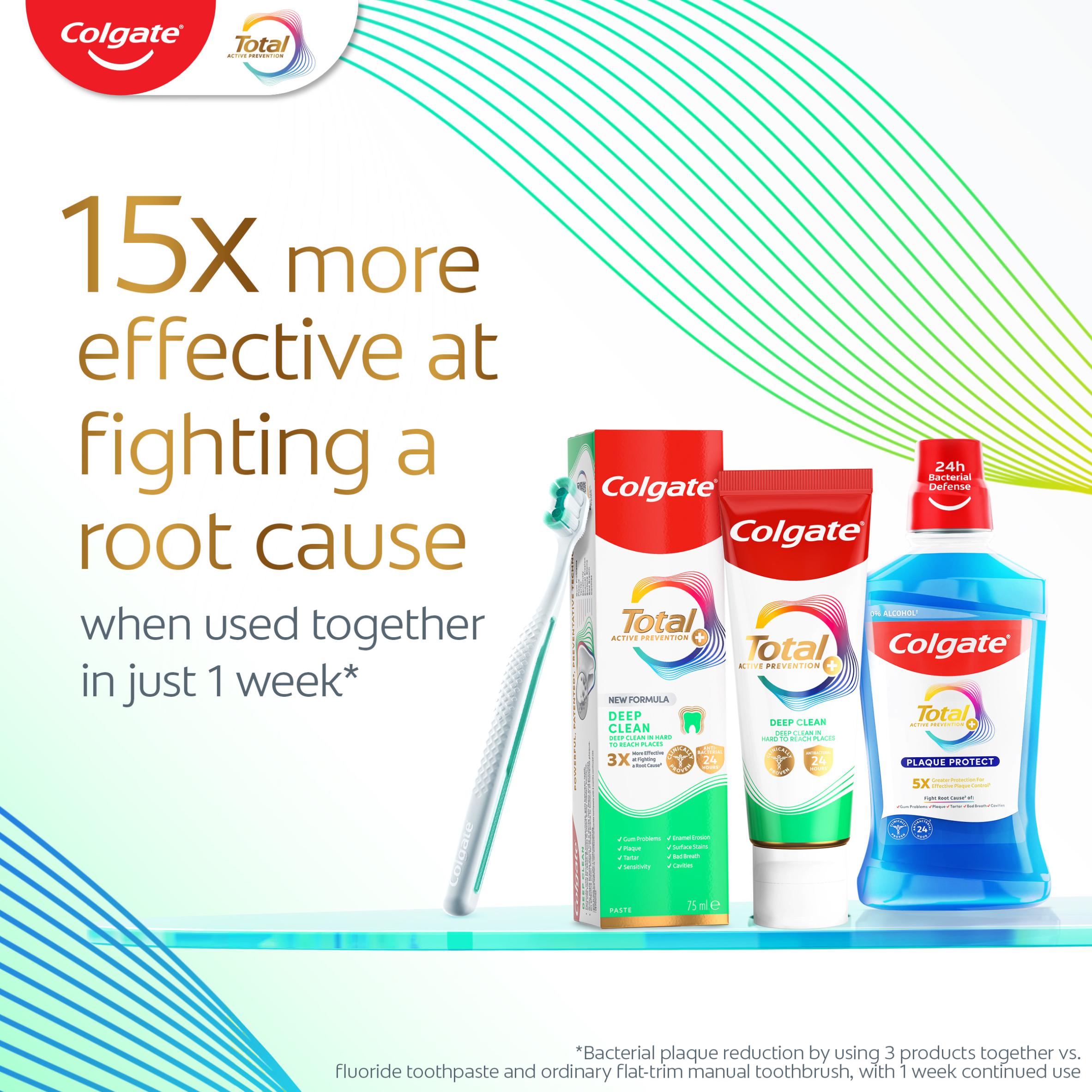 Colgate Total Active Prevention + Deep Clean Toothpaste 125ml thumbnail 5