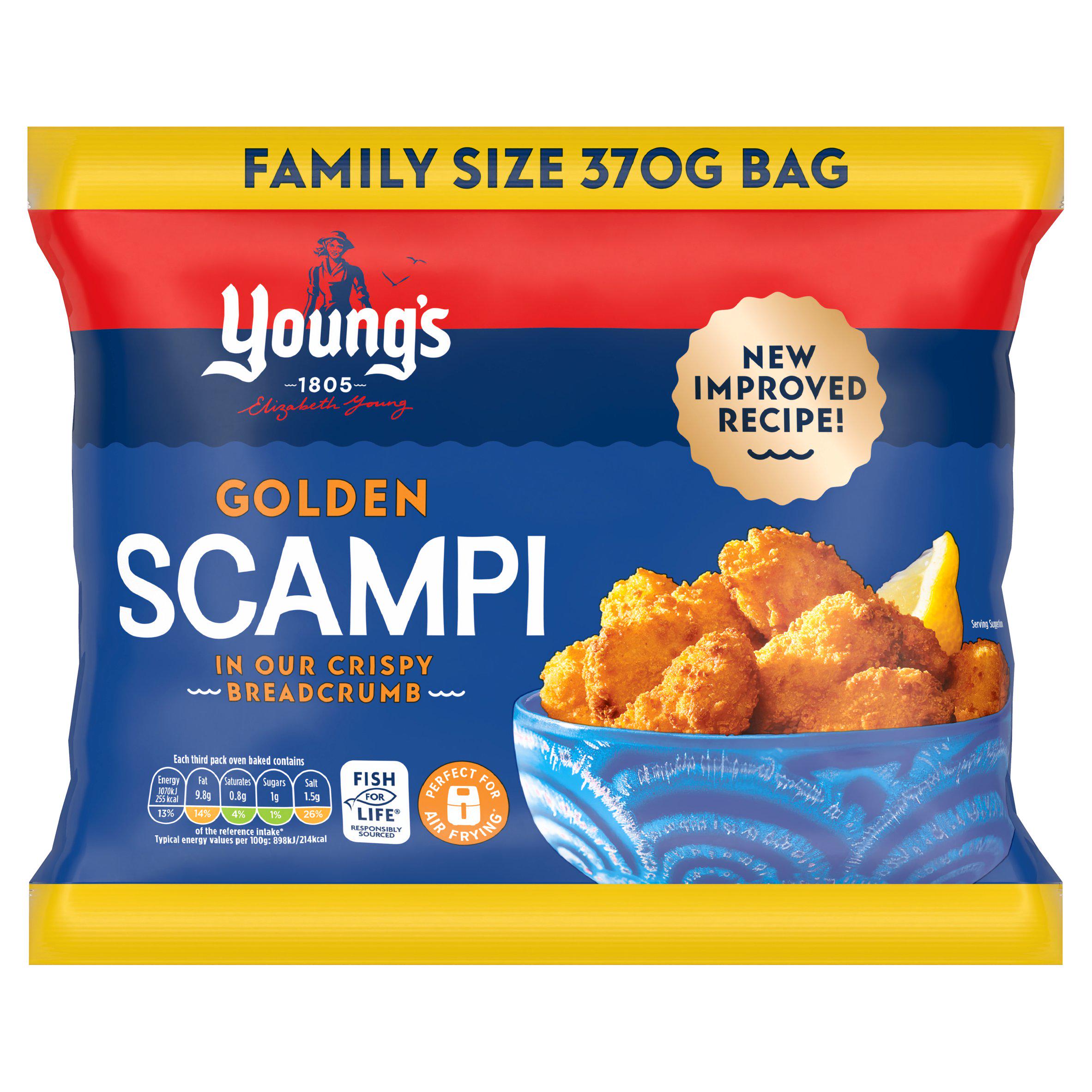 Young's 370g Golden Scampi