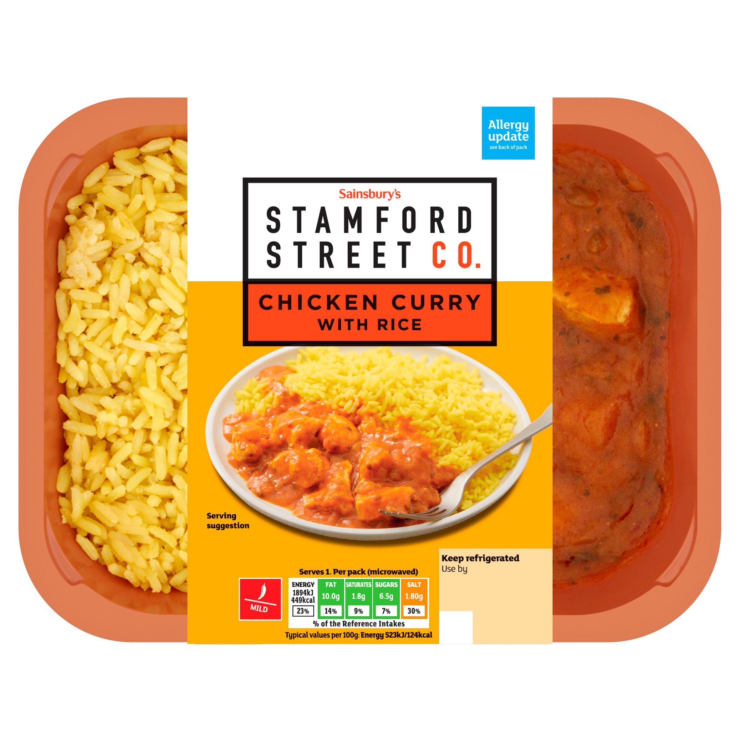 Stamford Street Co. Chicken Curry with Rice 400g