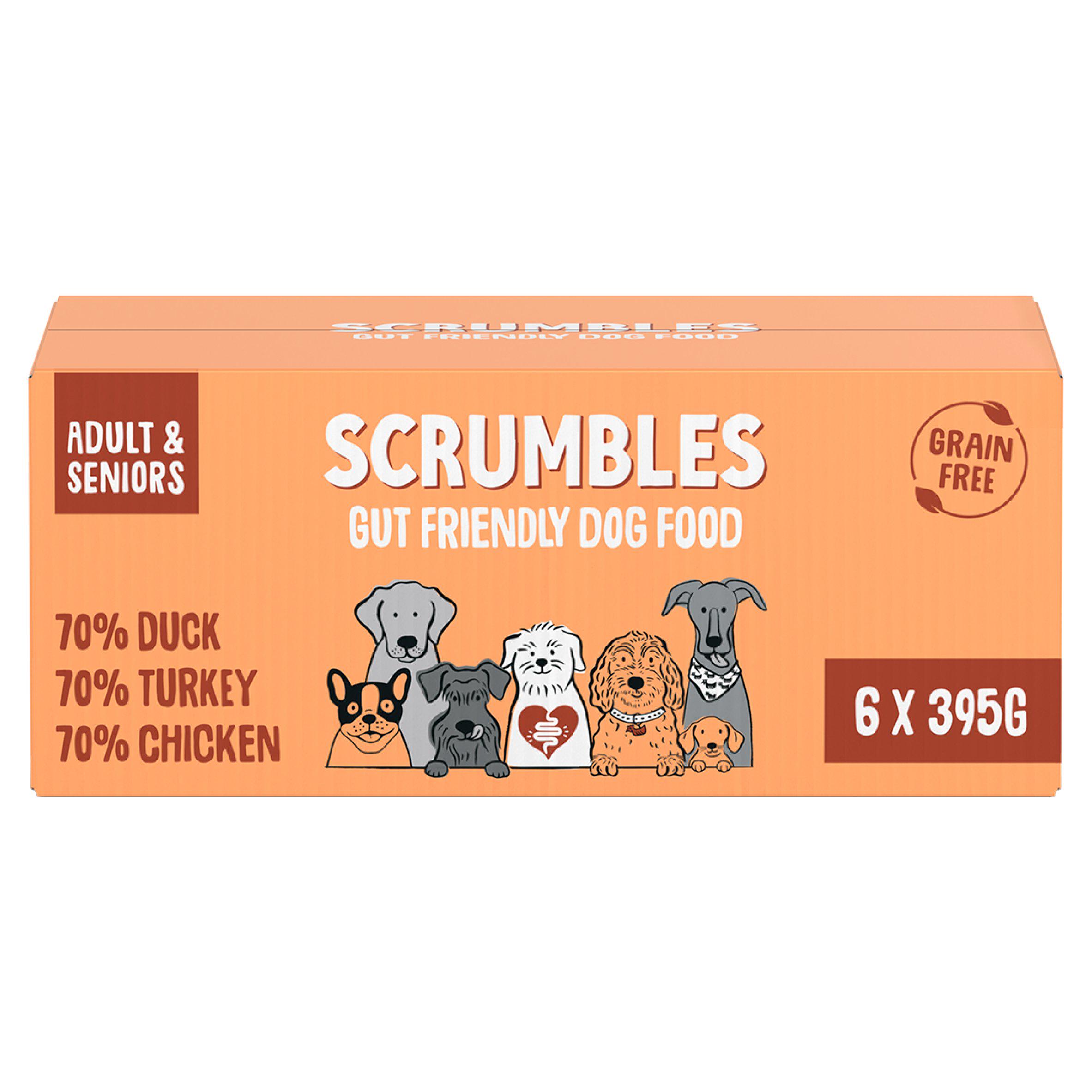 Scrumbles Wet Dog Food Meat Multipack