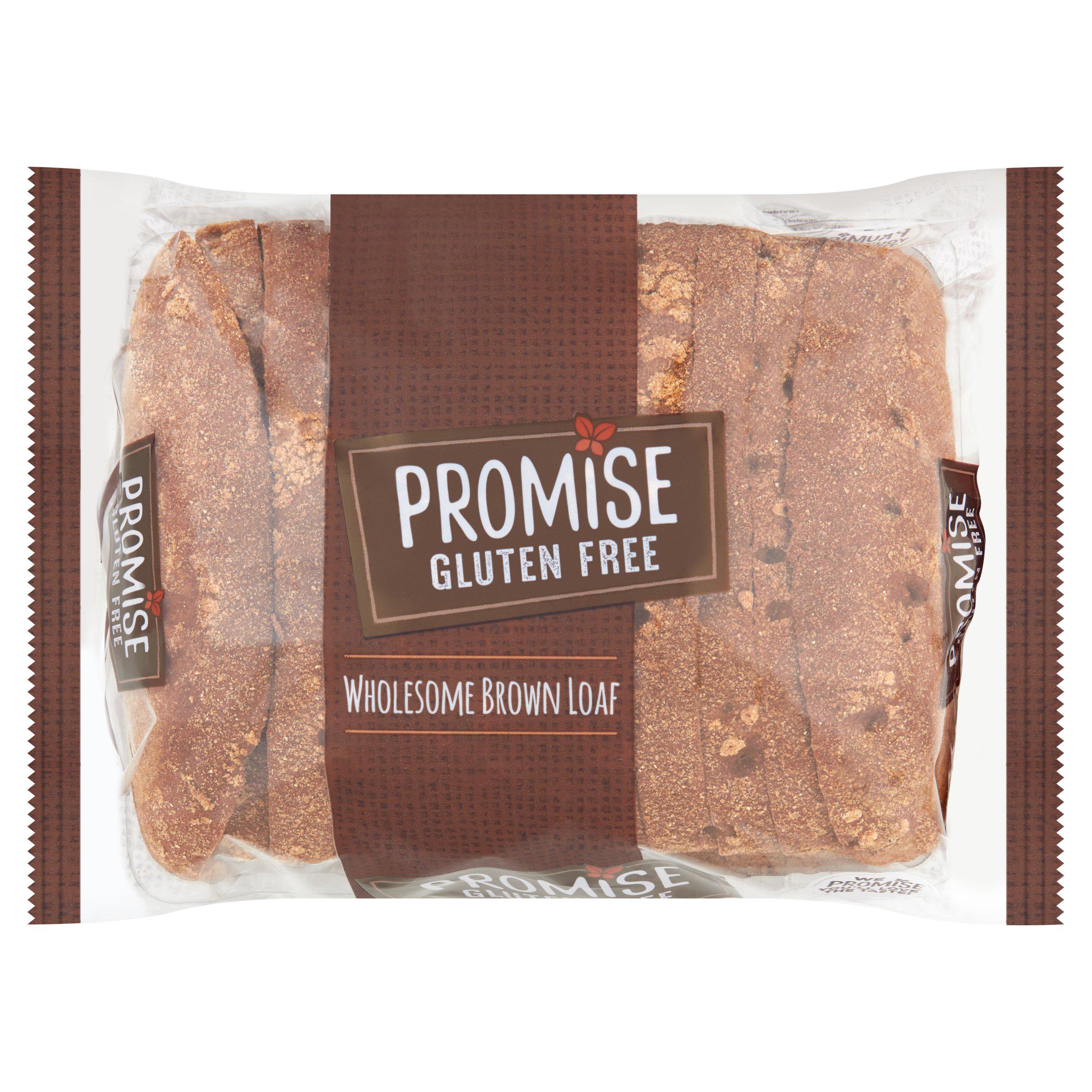 Promise Gluten Free Wholesome Brown Sliced Bread Loaf 480g