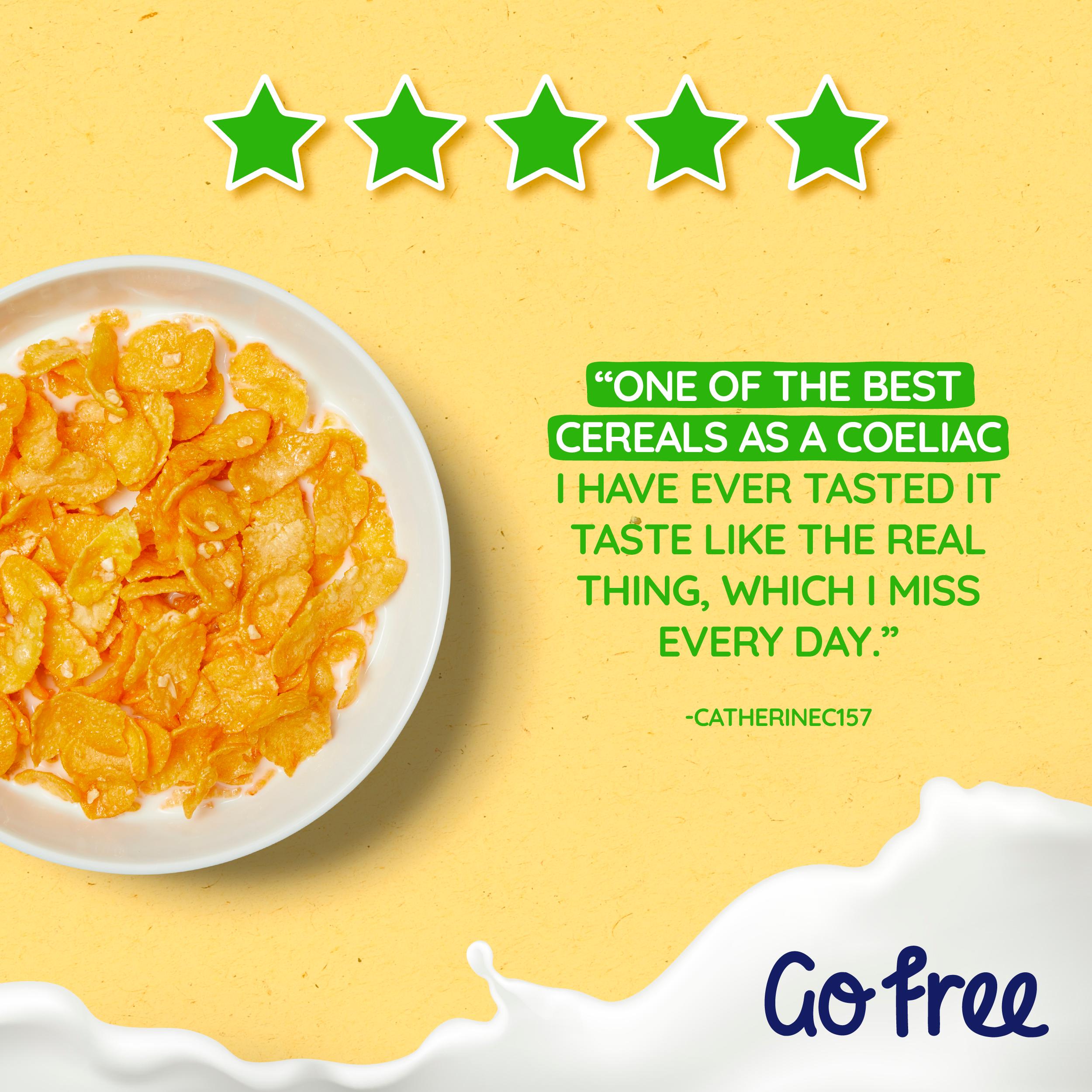 Nestle Go Free Gluten Free Honey Nut Flakes Cereal 350g thumbnail 4