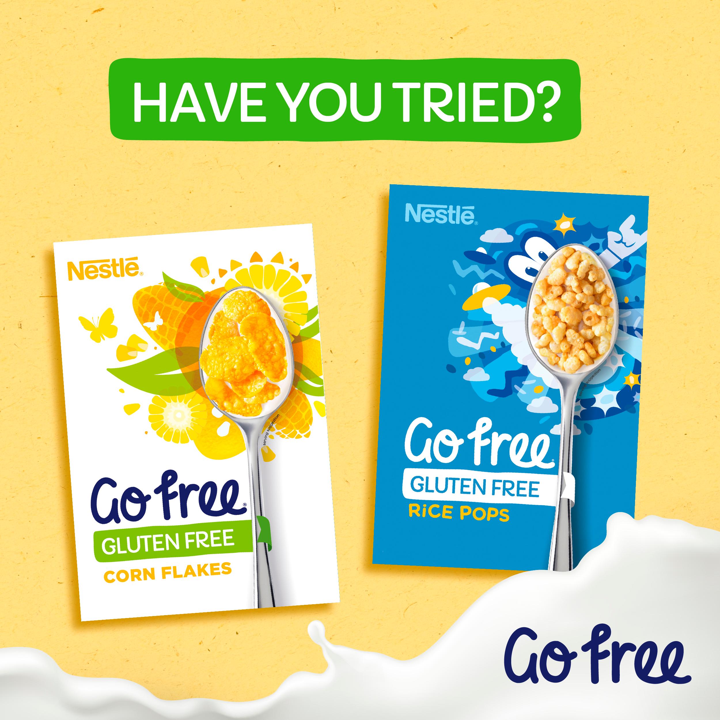 Nestle Go Free Gluten Free Honey Nut Flakes Cereal 350g thumbnail 5