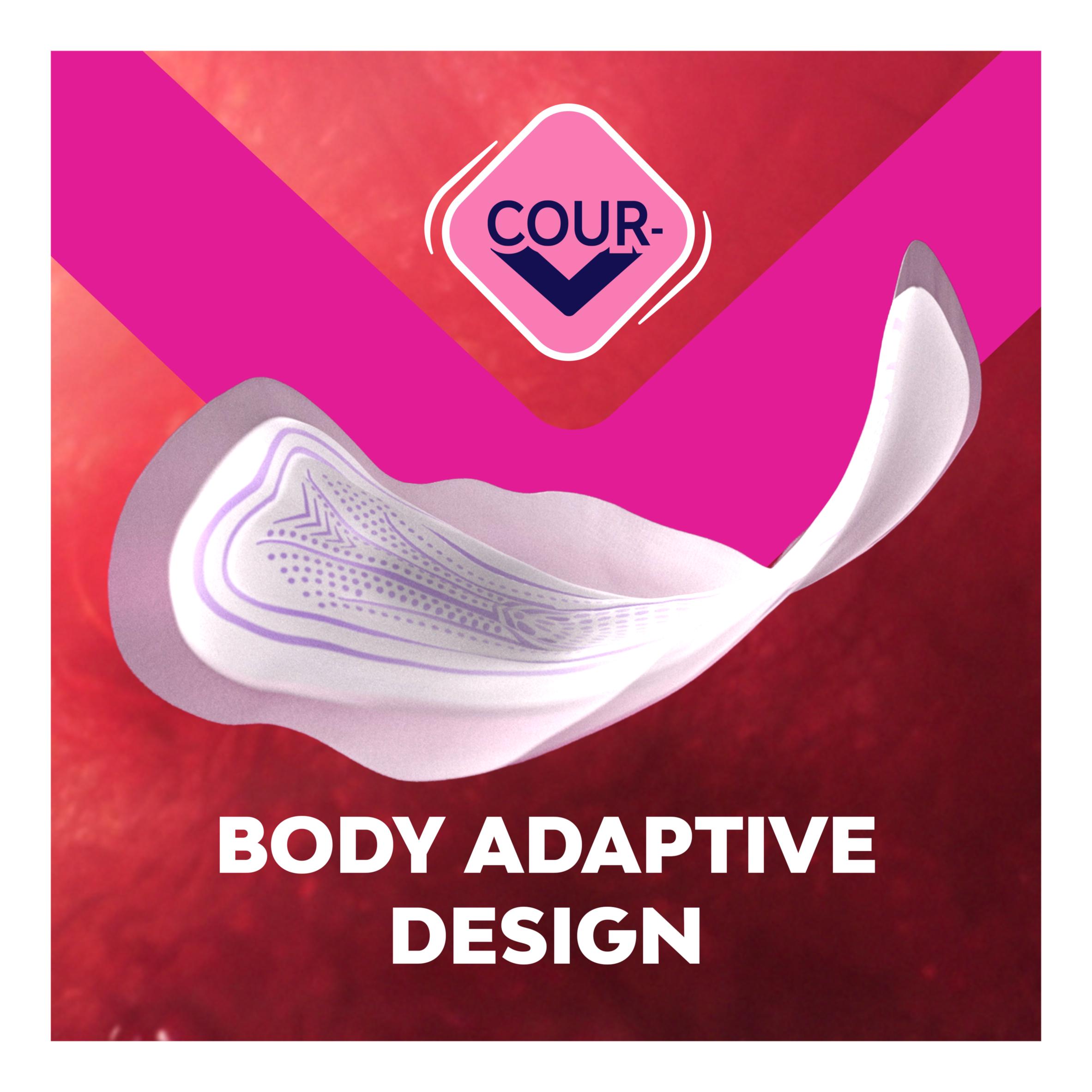 Bodyform Cour V Ultra Normal Sanitary Towels x14 thumbnail 6