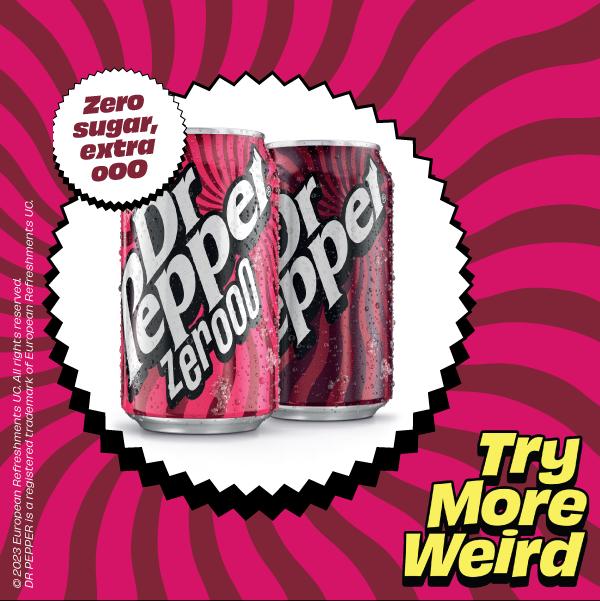 Dr Pepper Zero 24x330ml thumbnail 3