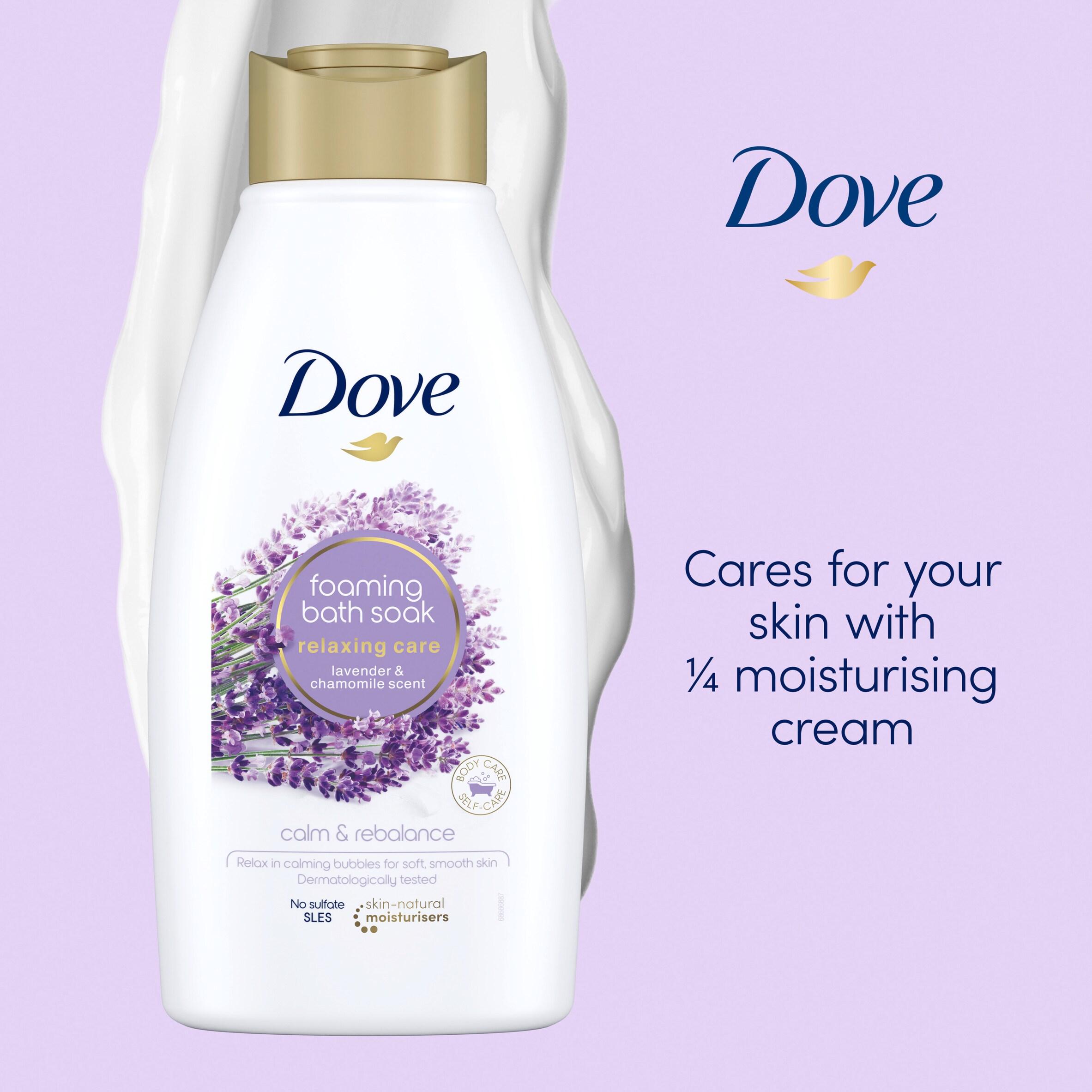Dove Relaxing Care Bath Soak 450ml thumbnail 2