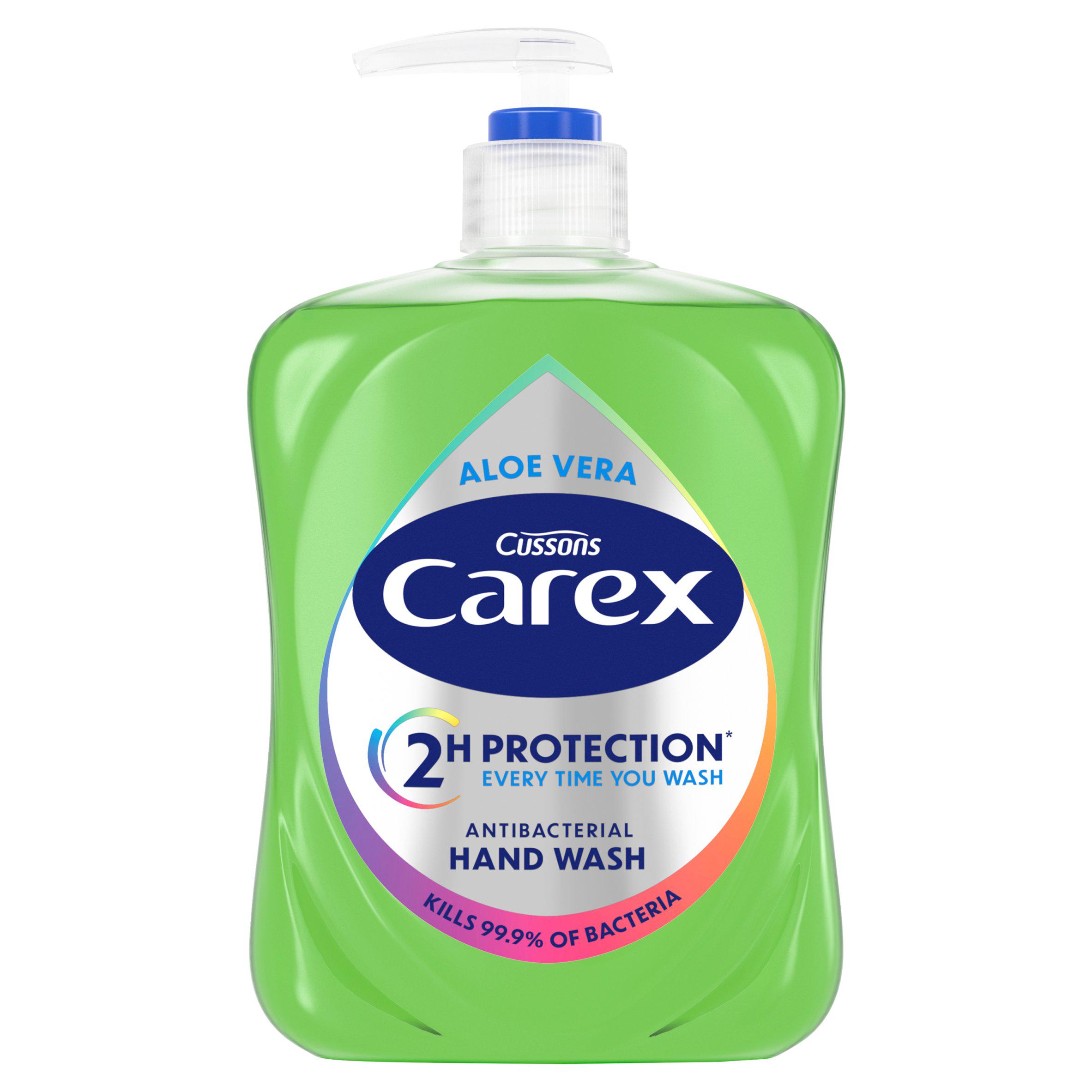 Carex 500ml Aloe Vera Antibacterial Hand Wash