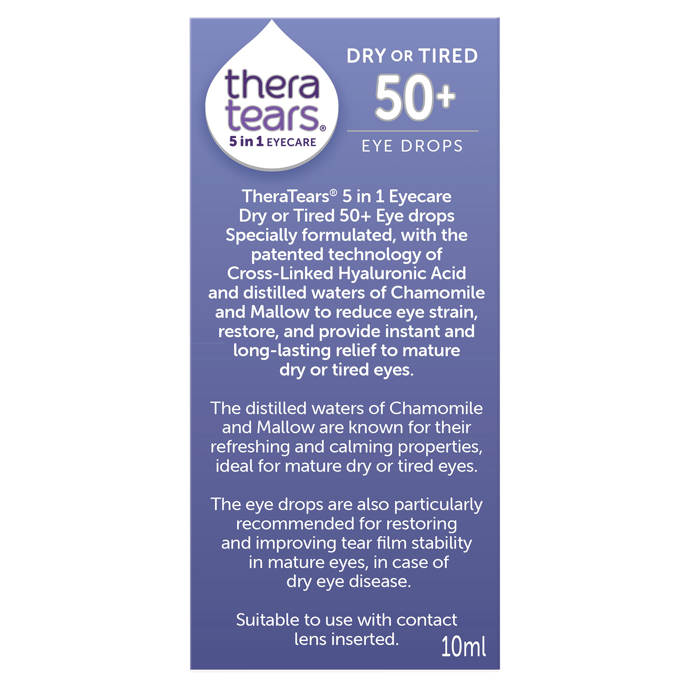Theratears 5 in 1 Eyecare Dry or Tired Eye Drops 50+ 10ml thumbnail 4