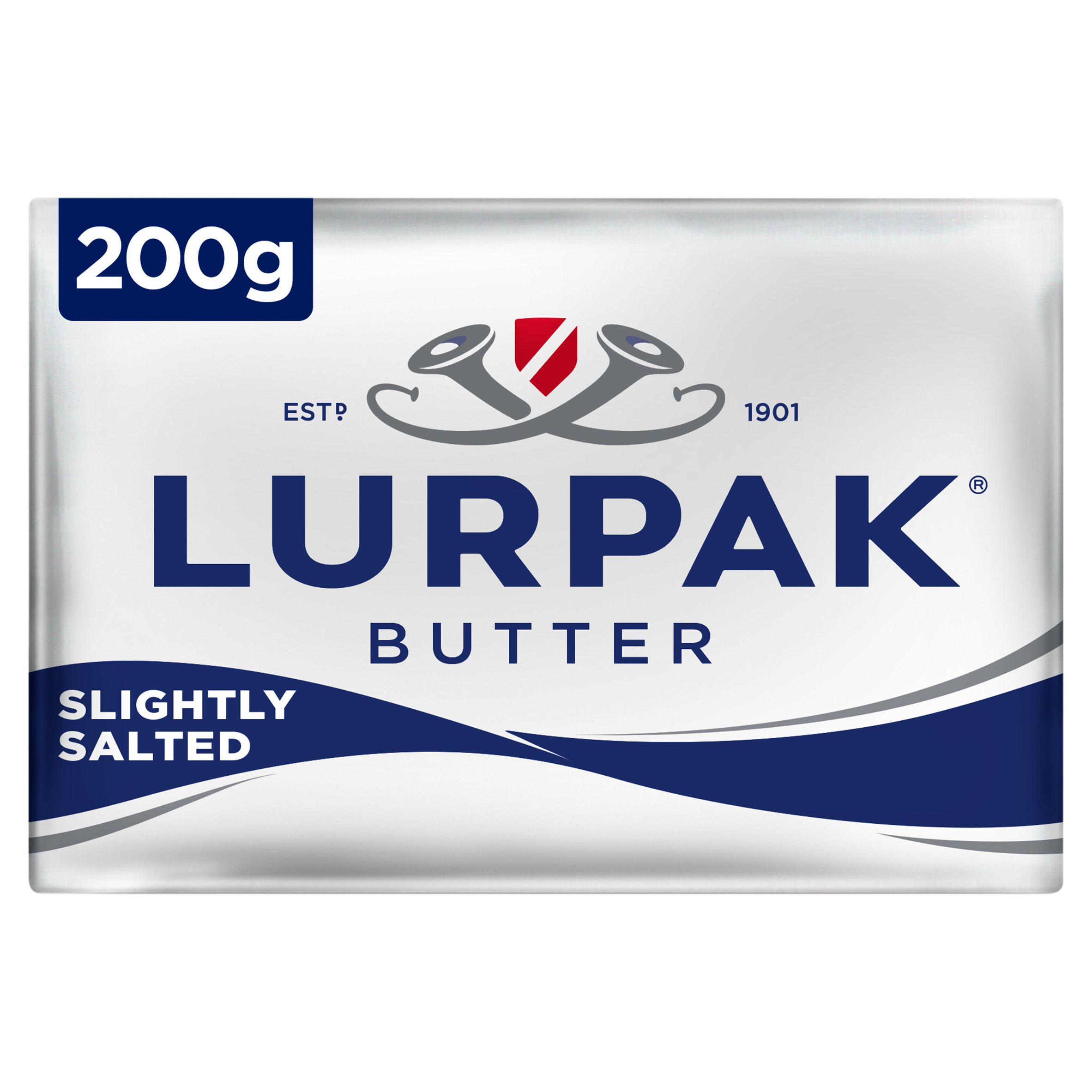 Lurpak Slightly Salted Butter 200g