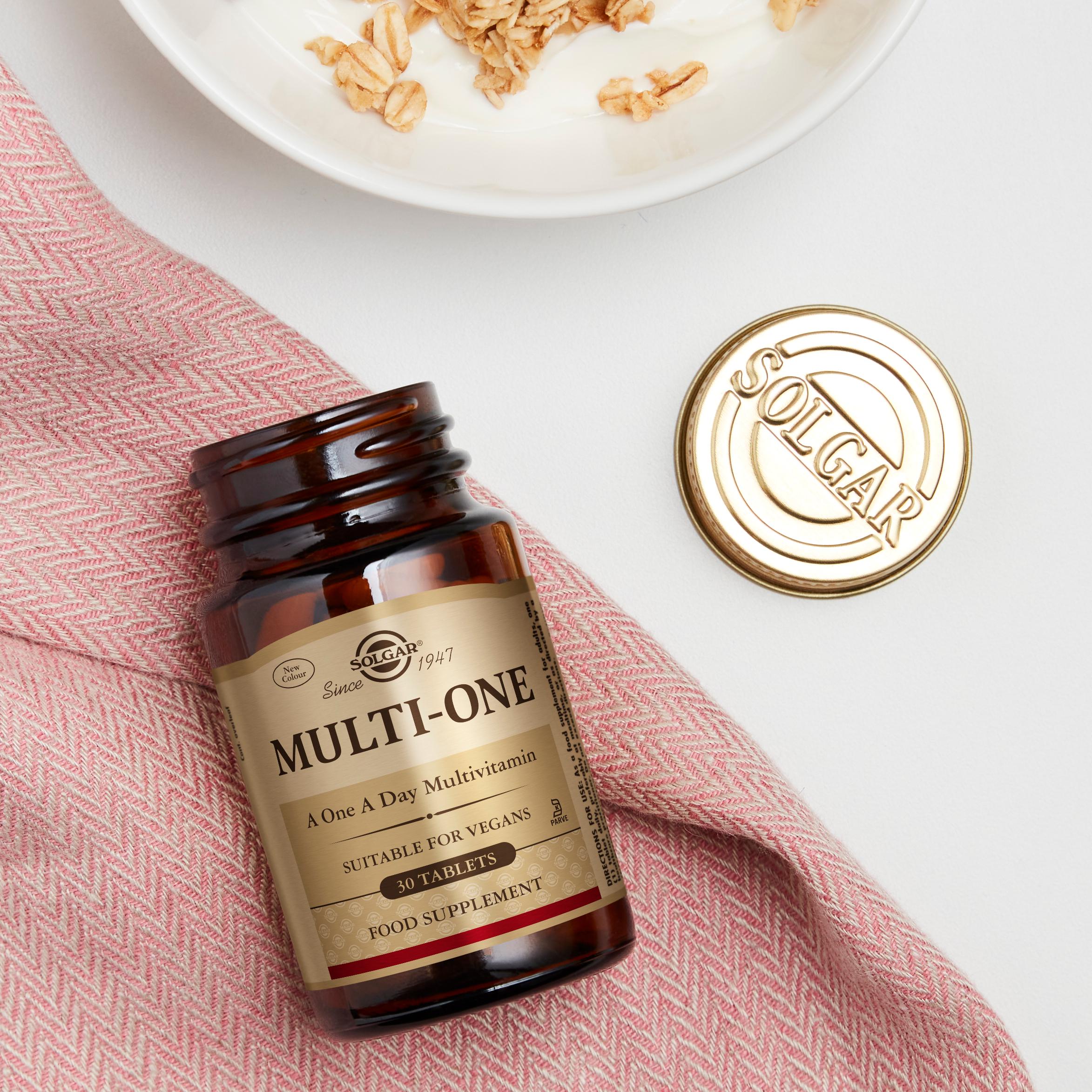 Solgar Multi-One Food Supplement 30 Tablets thumbnail 3