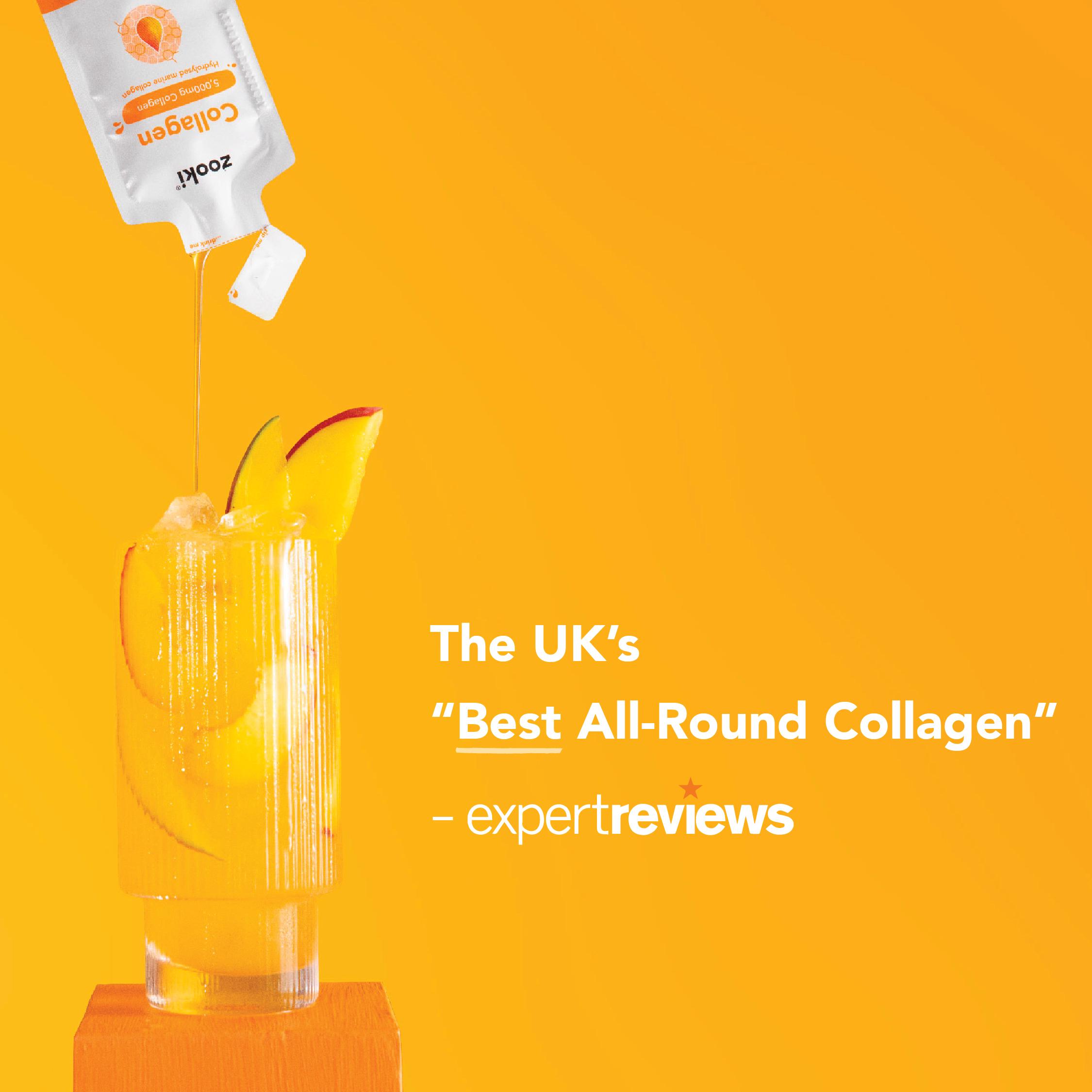 Zooki Collagen Mango Peach Food Supplement 15ml thumbnail 3
