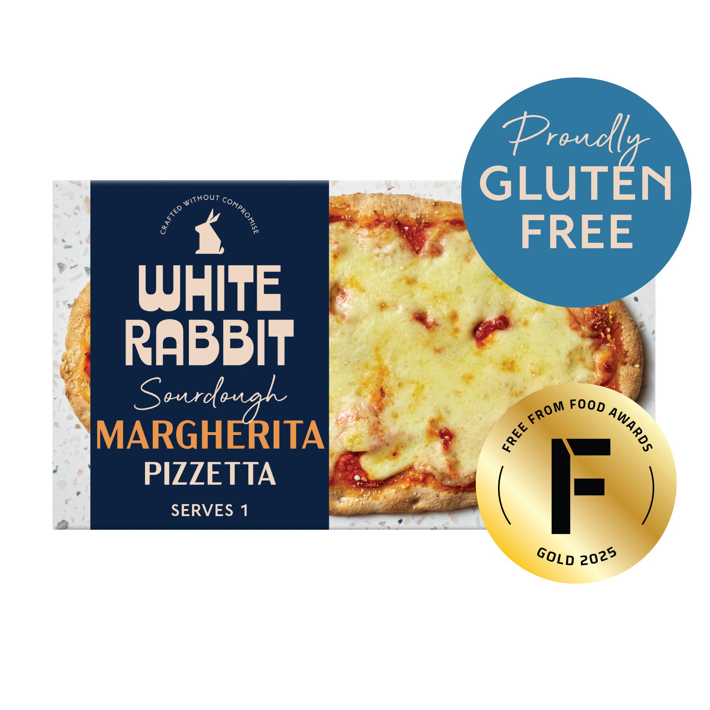 White Rabbit 175g Gluten Free Sourdough Margherita Pizzetta