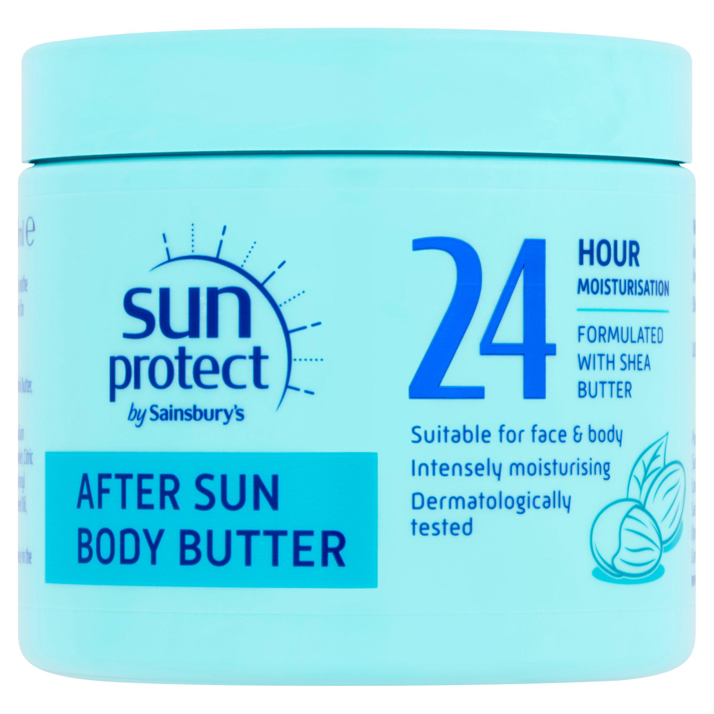 Sainsbury's 200ml Sun Protect After Sun Body Butter 24 Hour Moisturisation