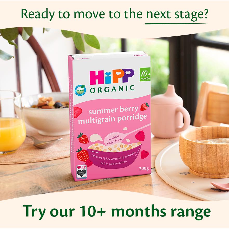 HiPP Organic Apple & Banana Crumble Baby Food Jar 7+ Months 160g thumbnail 6