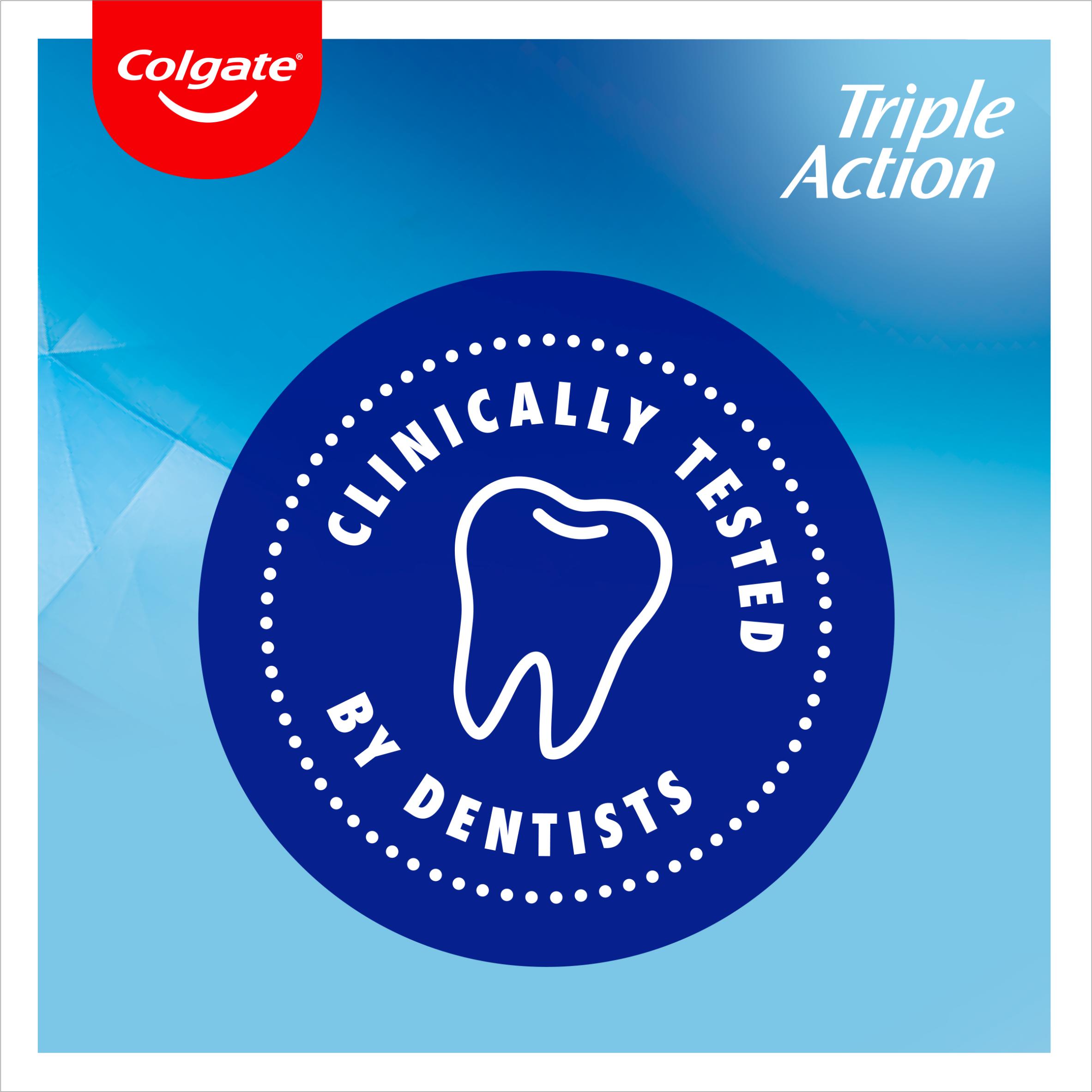 Colgate Triple Action Xtra White Mouthwash Alcohol Free 500ml thumbnail 4