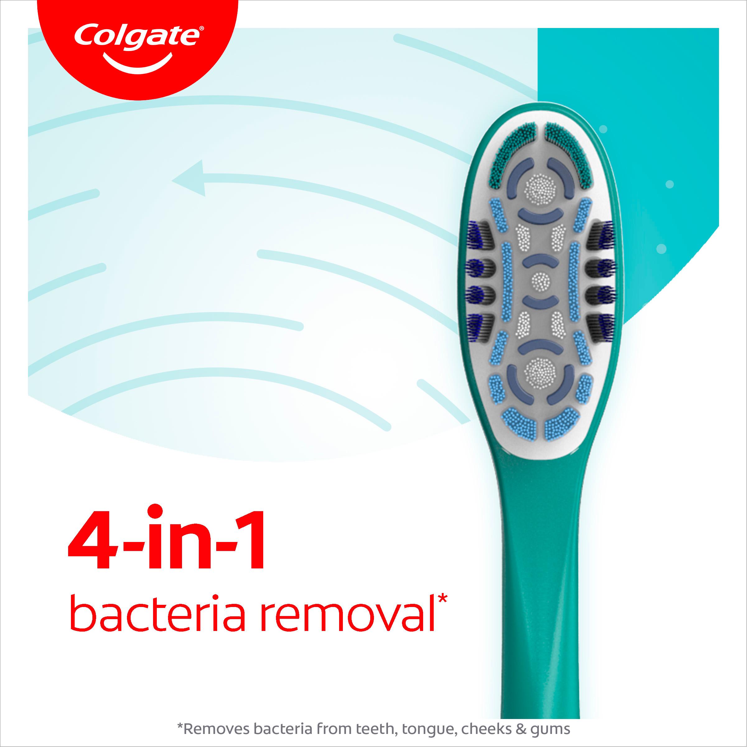 Colgate 360 Deep Clean Soft Toothbrush x4 thumbnail 4
