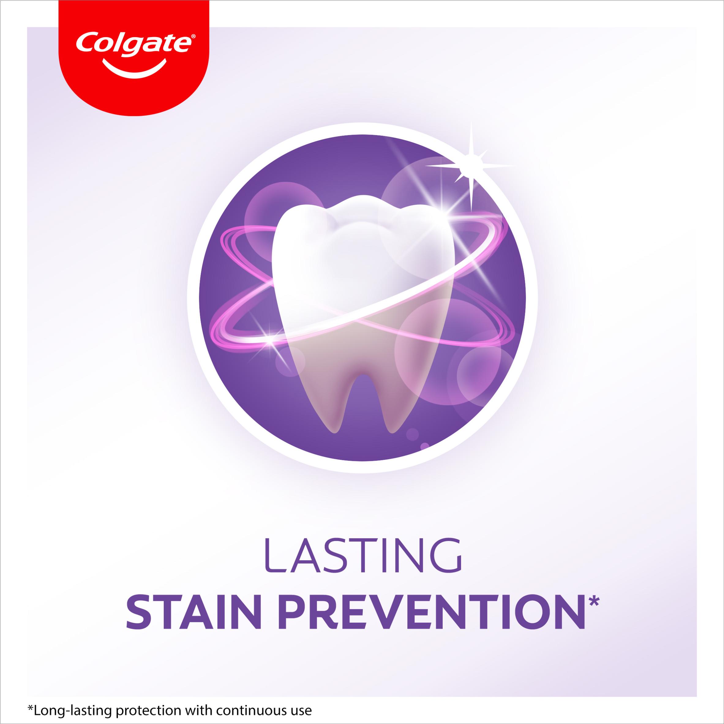 Colgate Max White Purple Reveal Mouthwash Alcohol Free 500ml thumbnail 4
