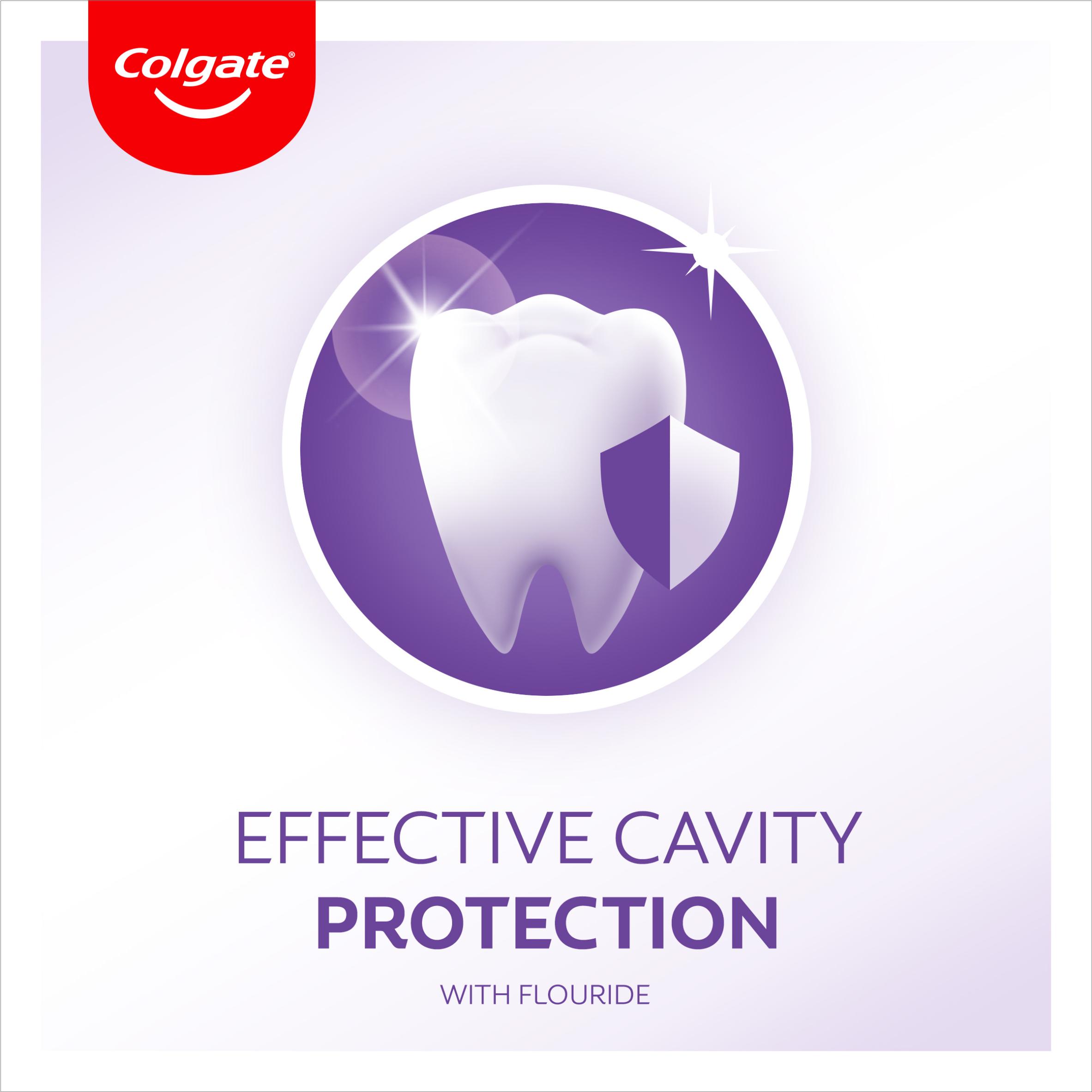 Colgate Max White Purple Reveal Mouthwash Alcohol Free 500ml thumbnail 6
