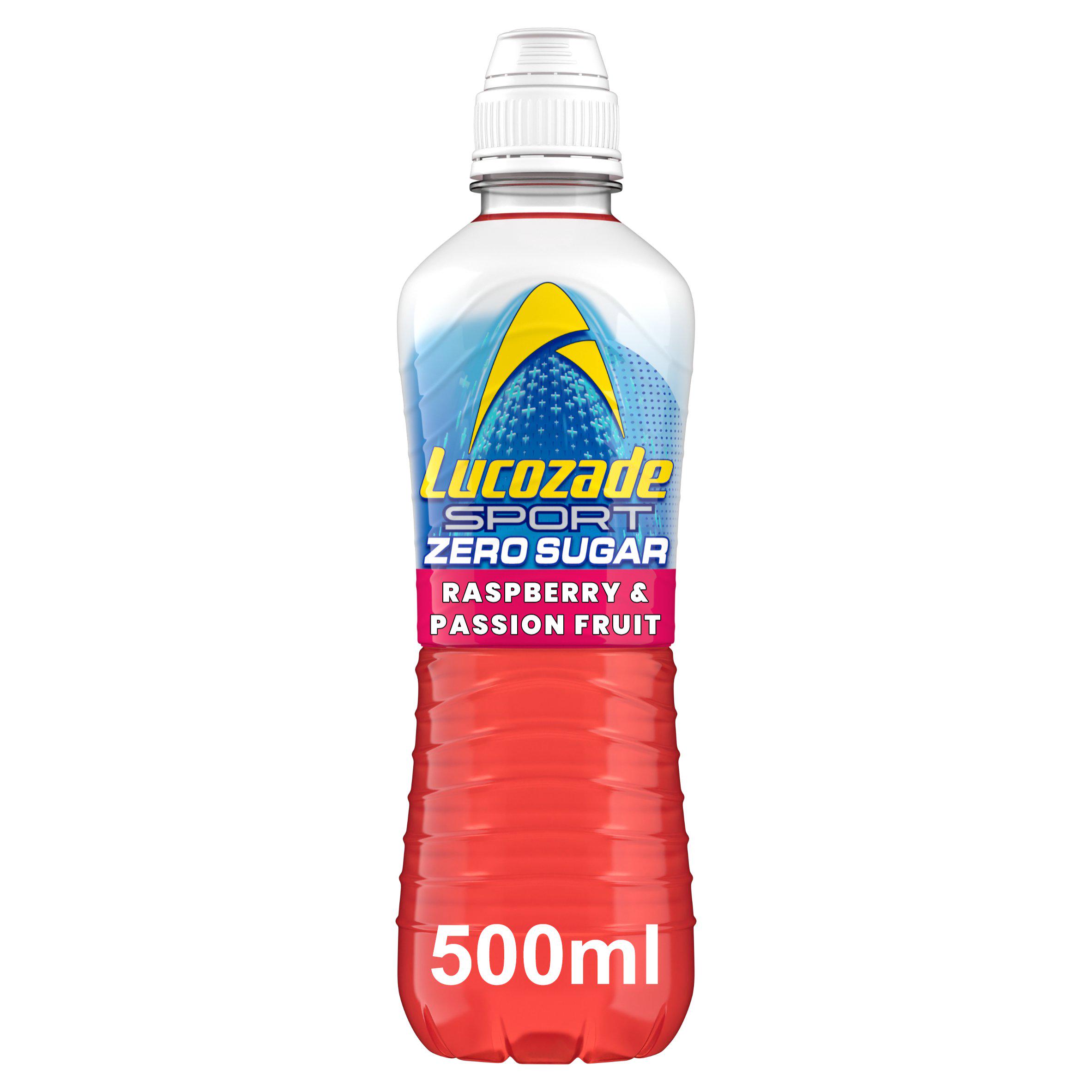 Lucozade Sport Zero Raspberry & Passion Fruit 500ml