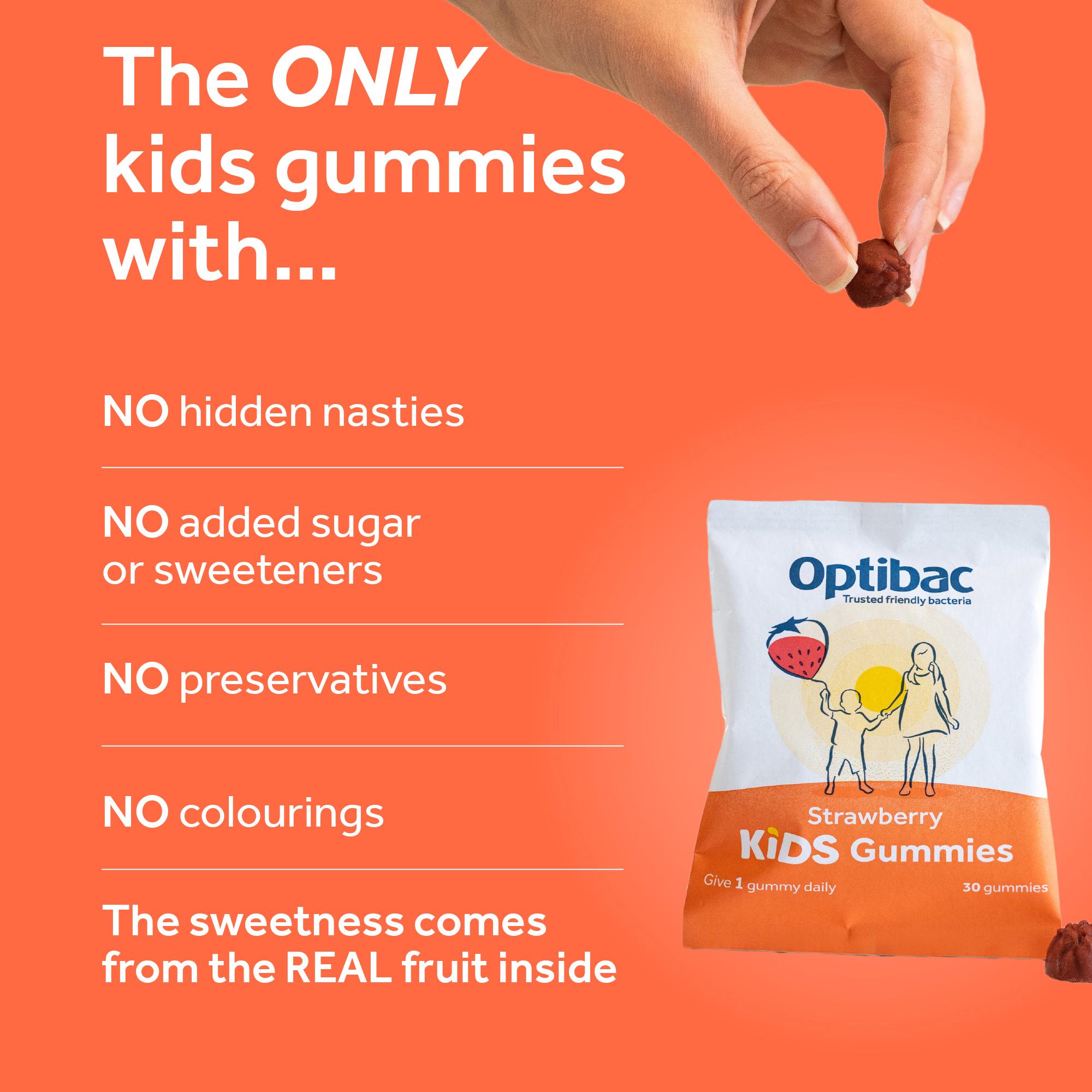 Optibac Probiotics 30 x Kids Gummies thumbnail 5