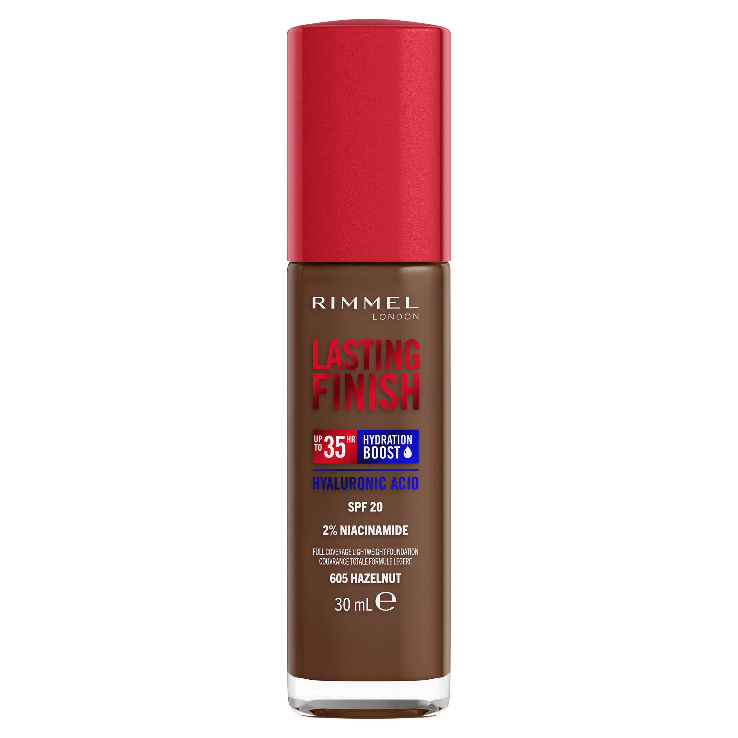 Rimmel London Lasting Finish 35 Hour Foundation 605 Hazelnut