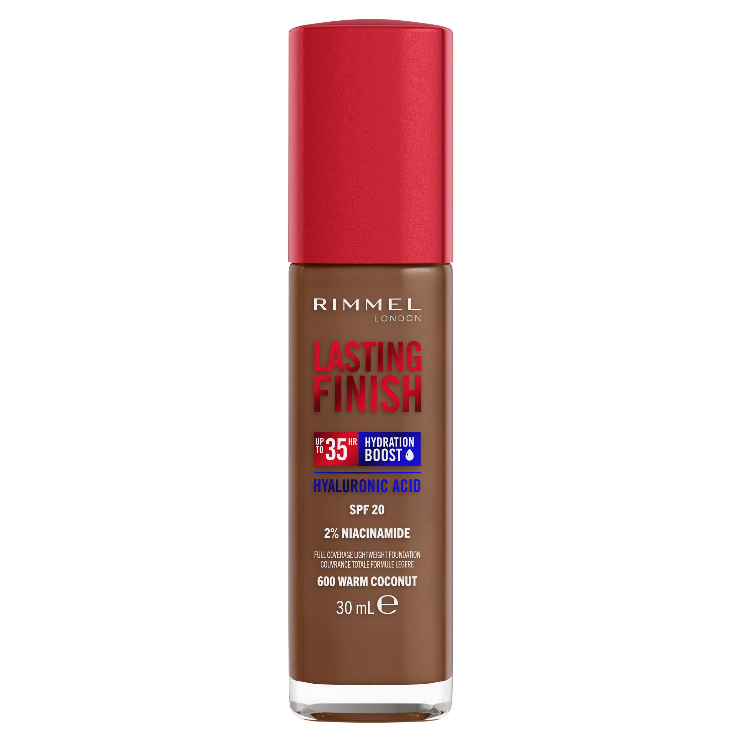 Rimmel London Lasting Finish 35 Hour Foundation 600 Warm Coconut