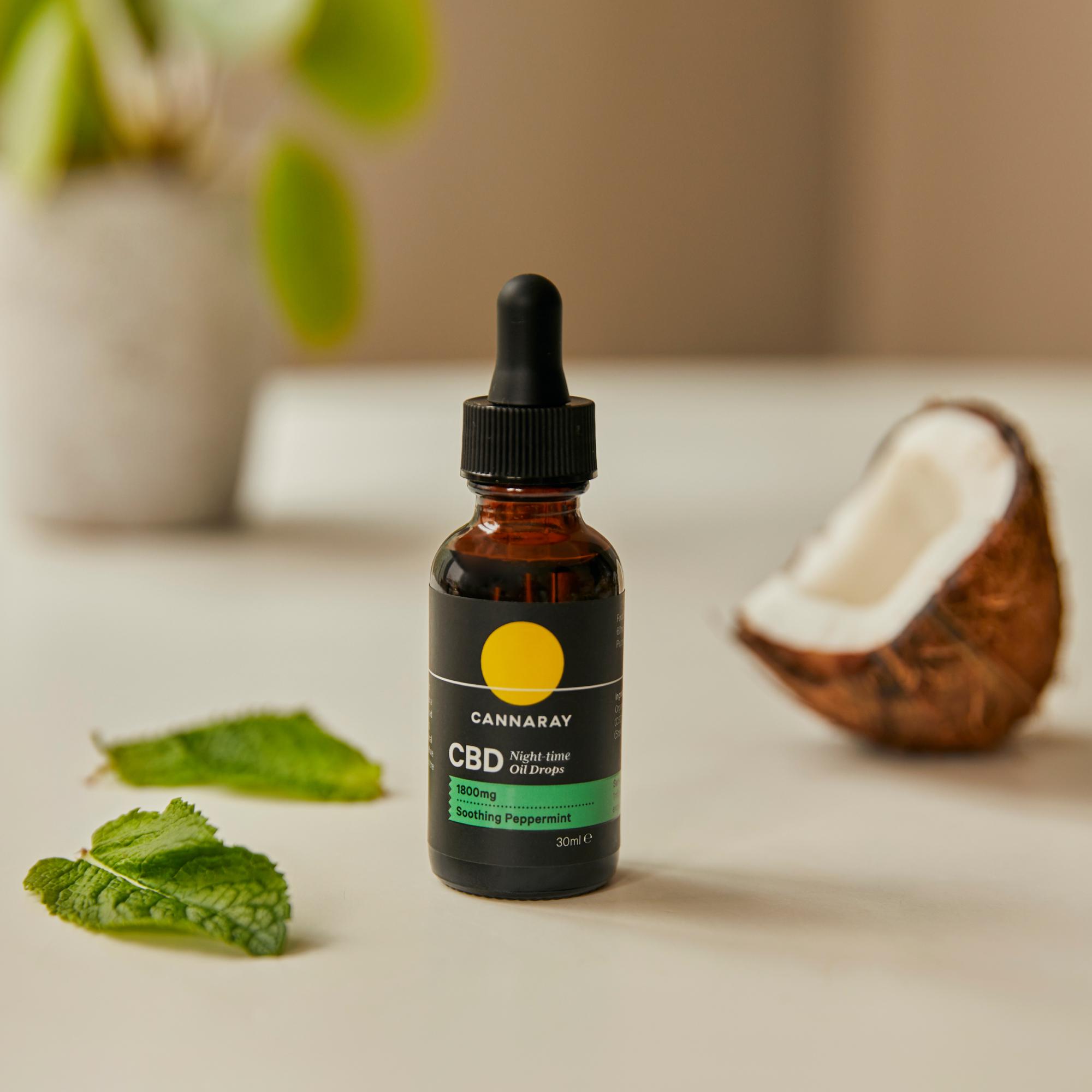 Cannaray Re Live CBD Night Time Oil Drops 30ml thumbnail 5