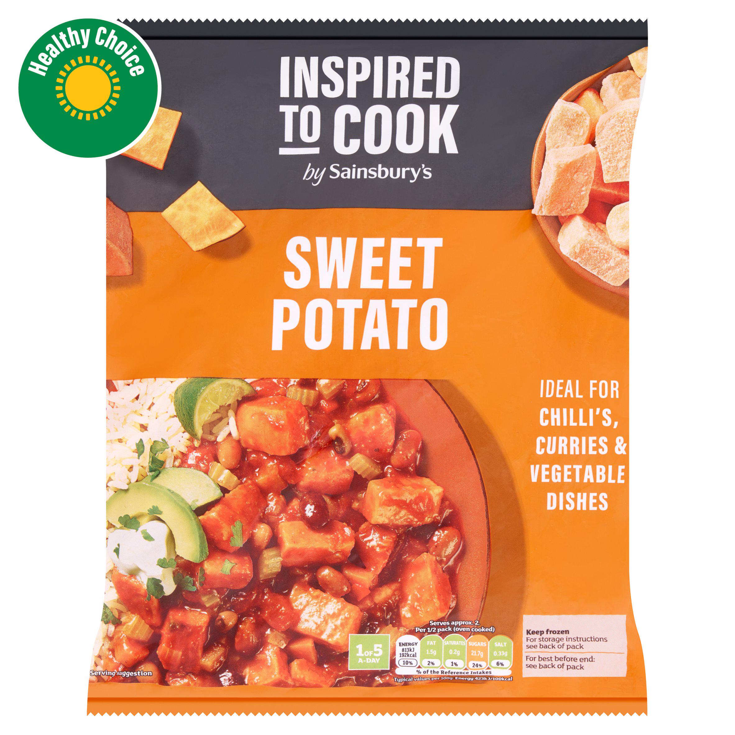 Sainsbury's Sweet Potato Chunks 600g