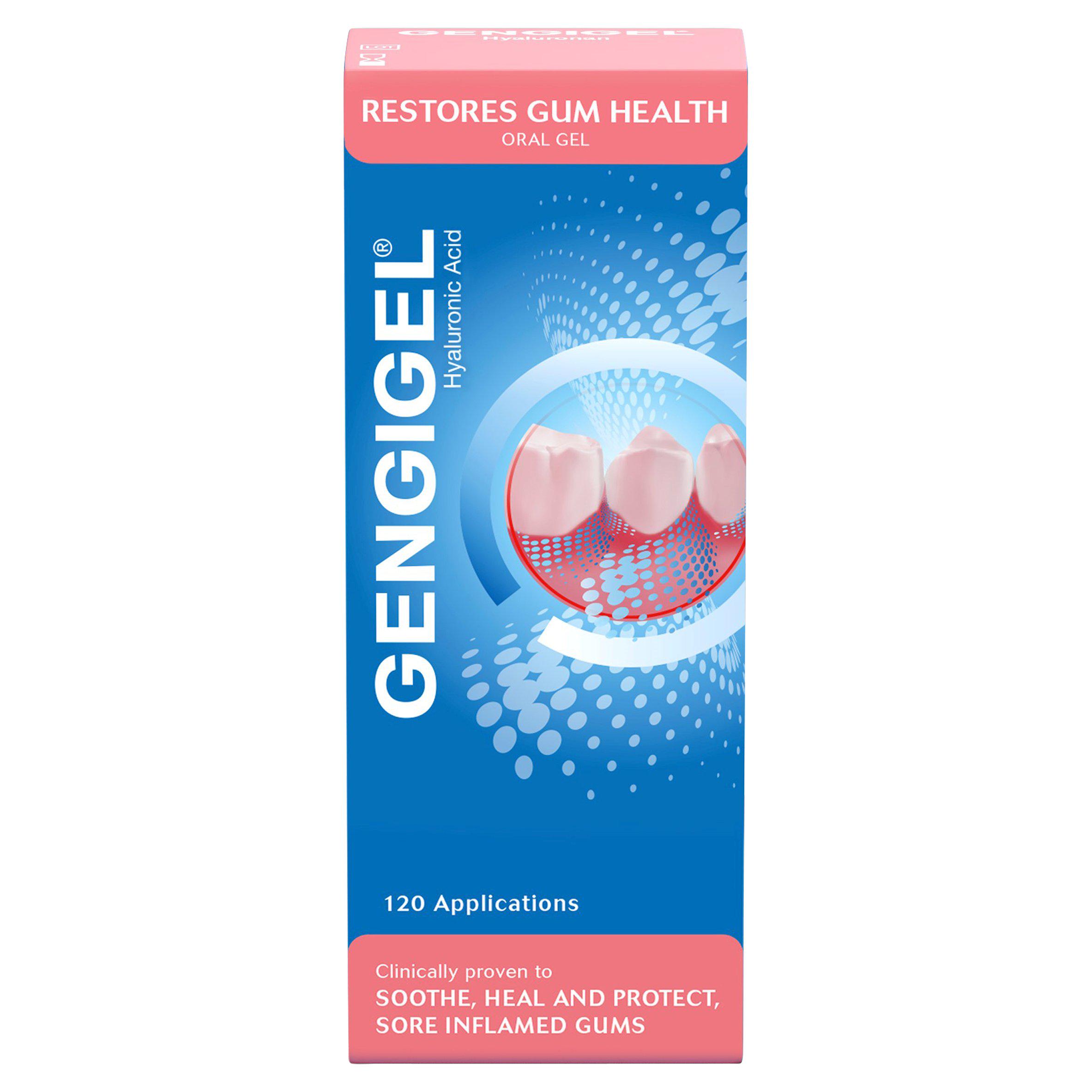 Gengigel Hyaluronan Oral Gel 120 Applications