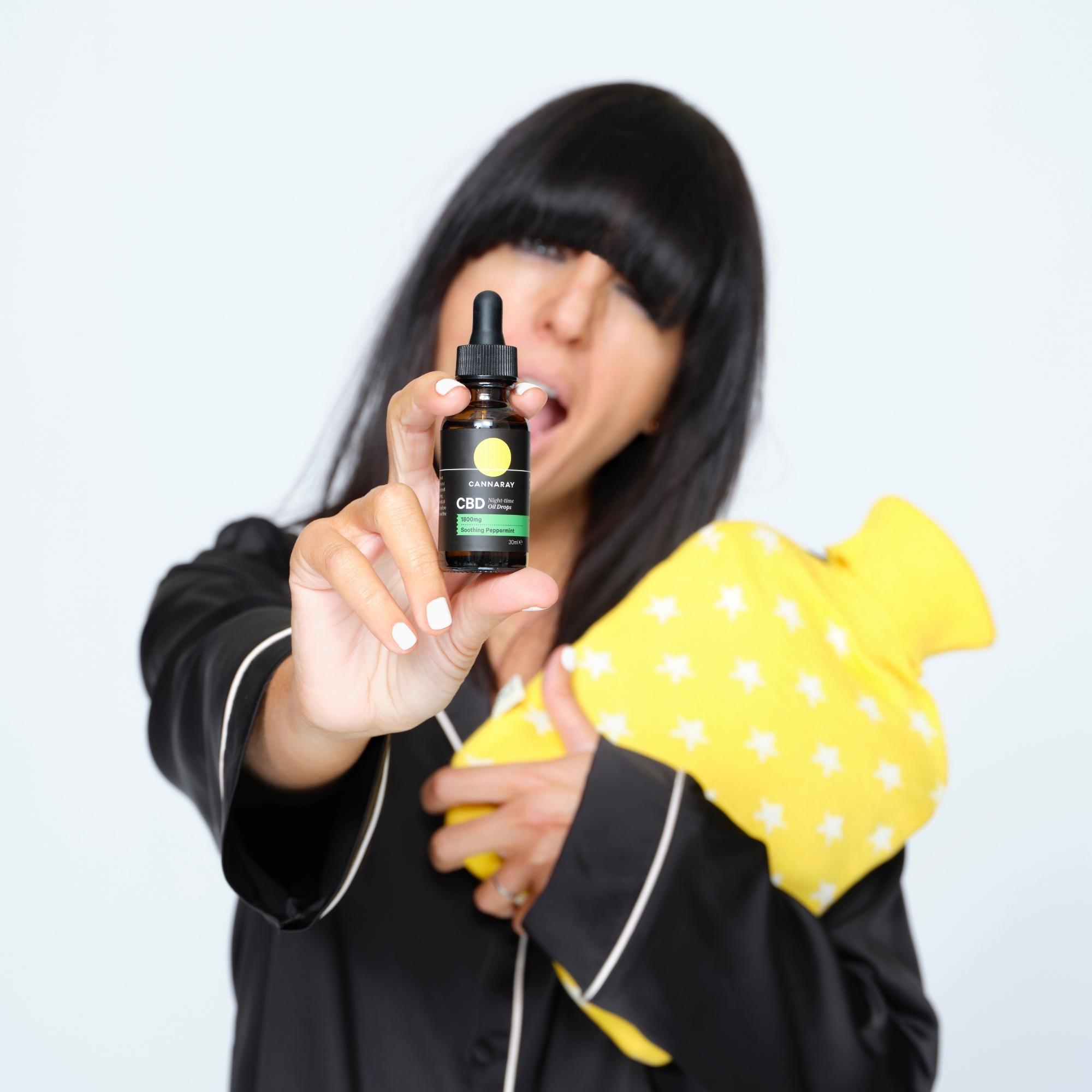 Cannaray Re Live CBD Night time Oil Drops 10ml thumbnail 6