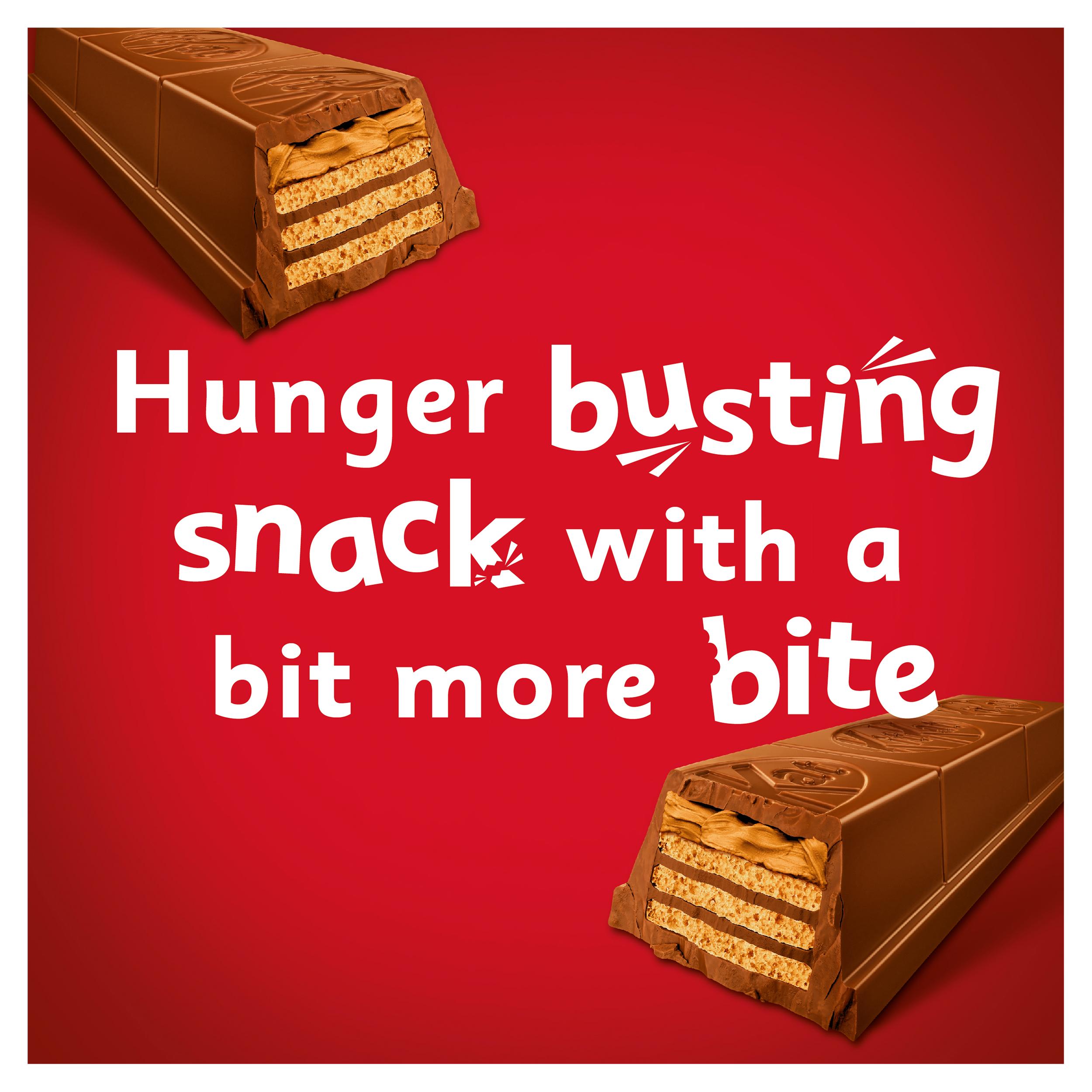 KitKat Chunky Peanut Butter Chocolate Bar Multipack x4 34g thumbnail 2