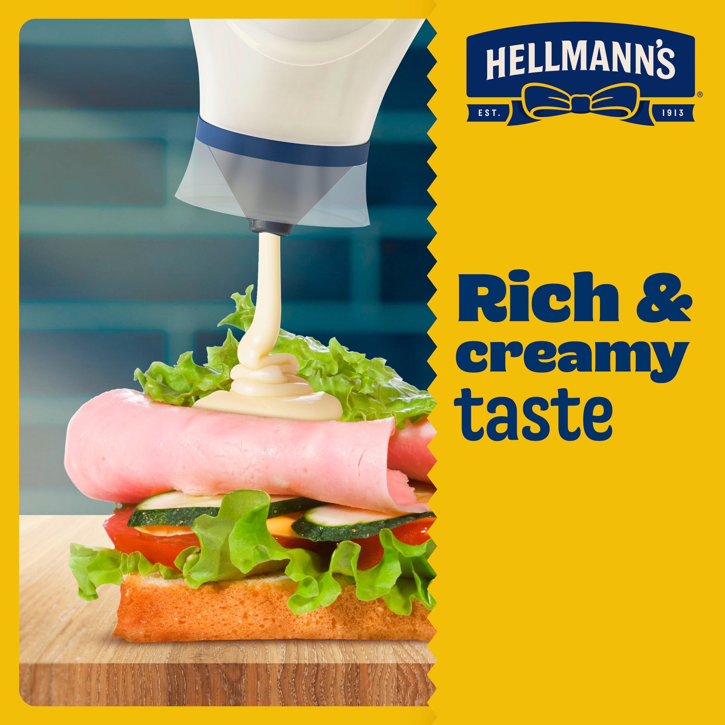 Hellmann's 580ml Light Mayonnaise Condiment thumbnail 3