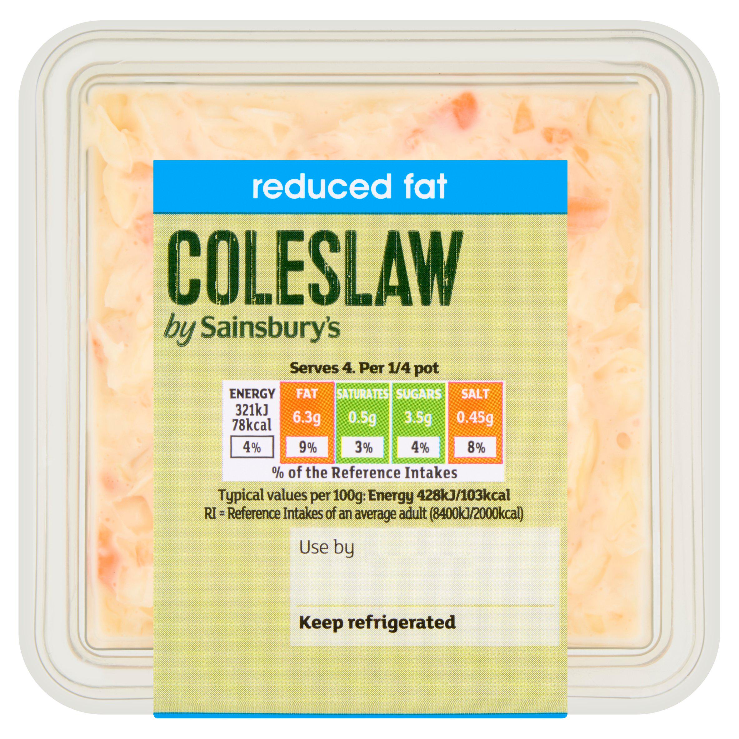 Sainsbury's Coleslaw, Be Good to Yourself 300g