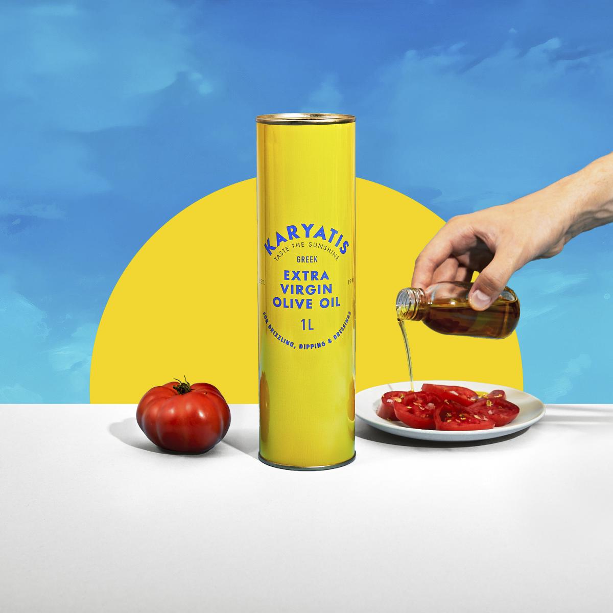 Karyatis Greek Extra Virgin Olive Oil 1L thumbnail 2